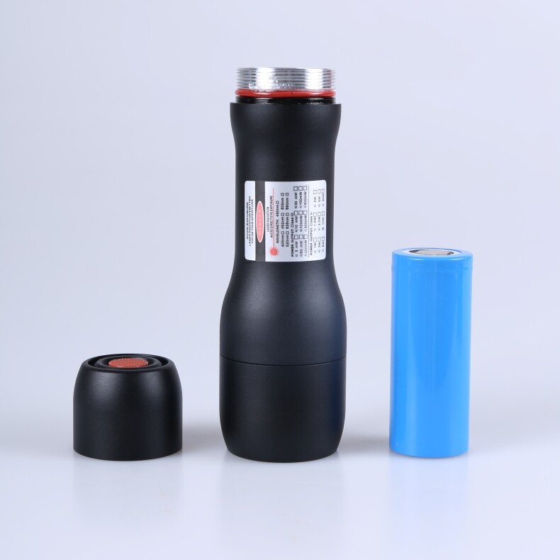 Waterproof 638nm 1mw Orange-Red Laser Pointer 5m Diving Portable Flashlight DS8