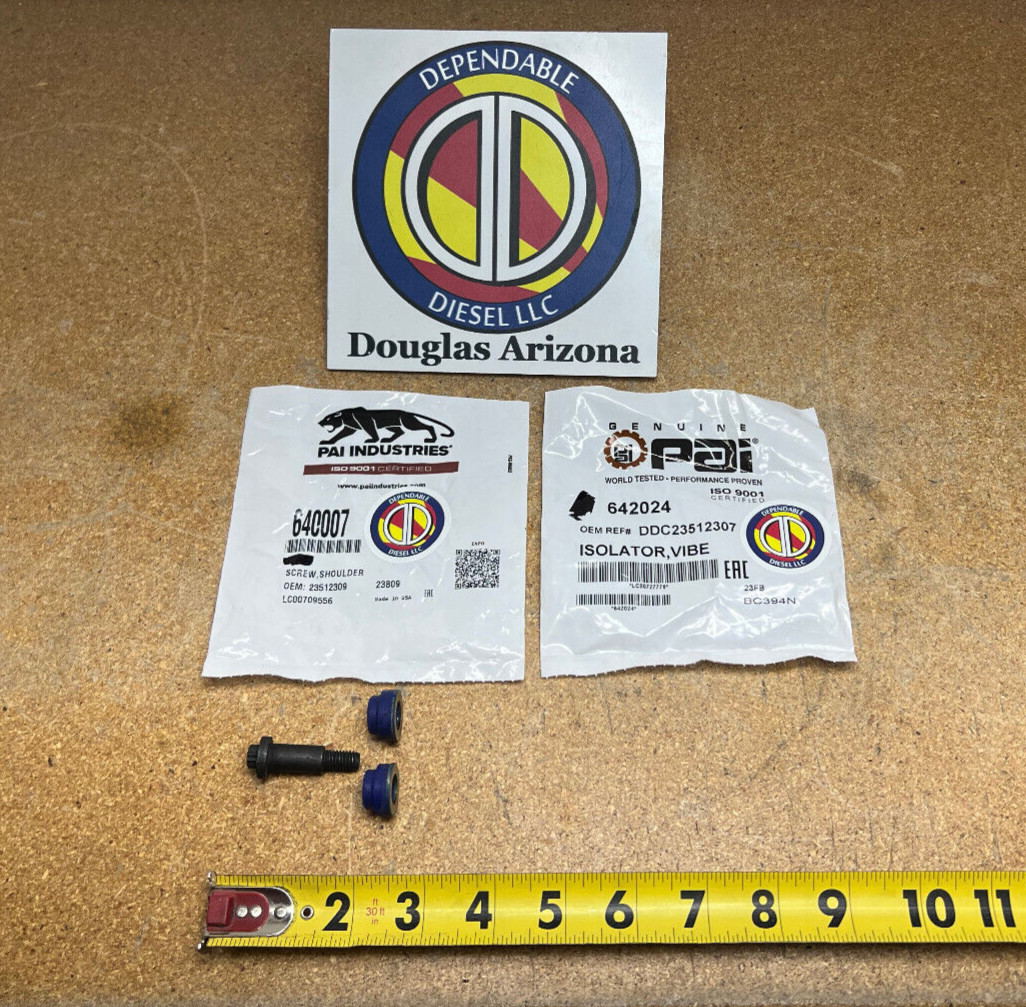 ECM Grommet & Bolt Kit for Detroit Diesel Series 60. Ref.# 23512307, 23512309