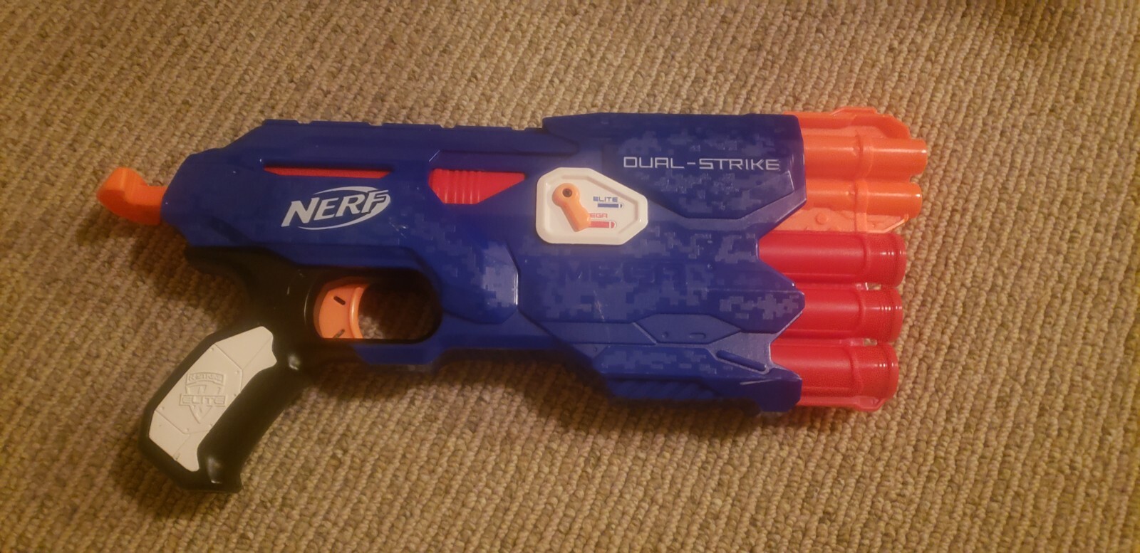 NERF Dual-Strike MEGA & Elite Dart Blaster N-Strike Elite Hasbro 2015