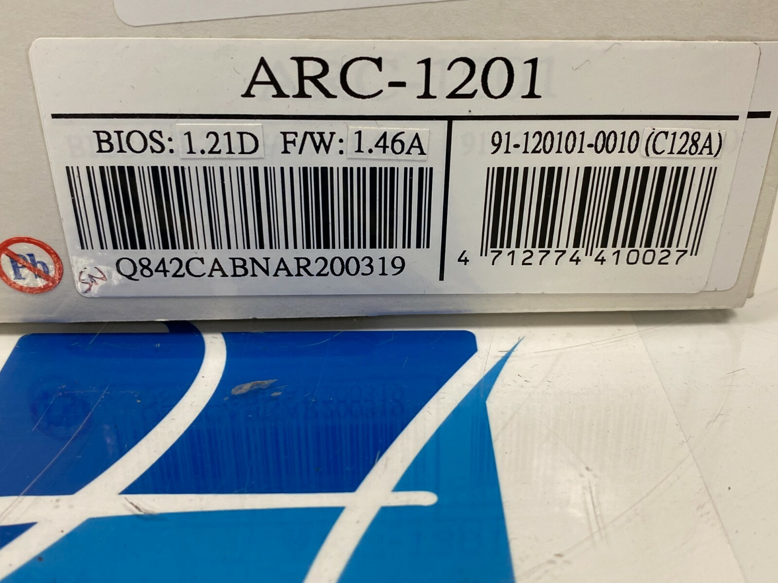 Areca ARC1201 Ver: 1.0 Storage Controller Card