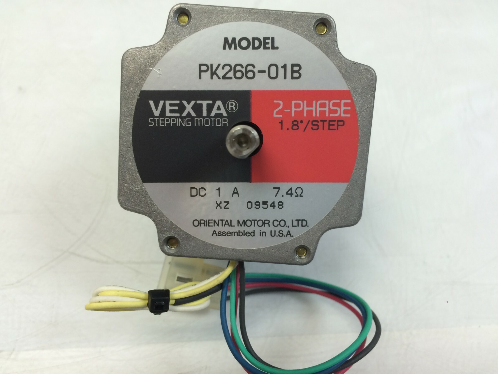 VEXTA PK266-01B dual shaft stepper motor