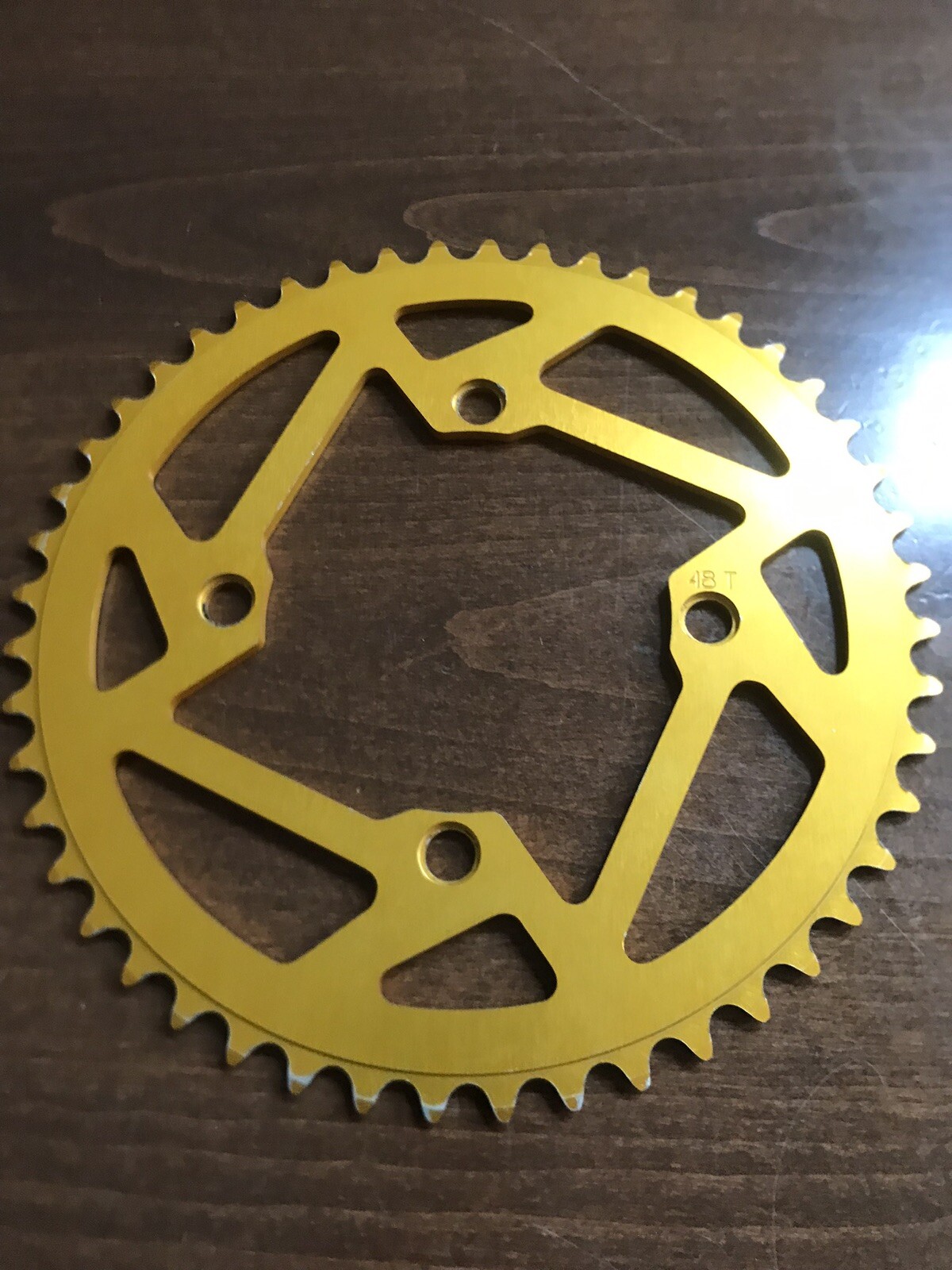 Tangent Halo 4-Bolt Chainring (Gold)