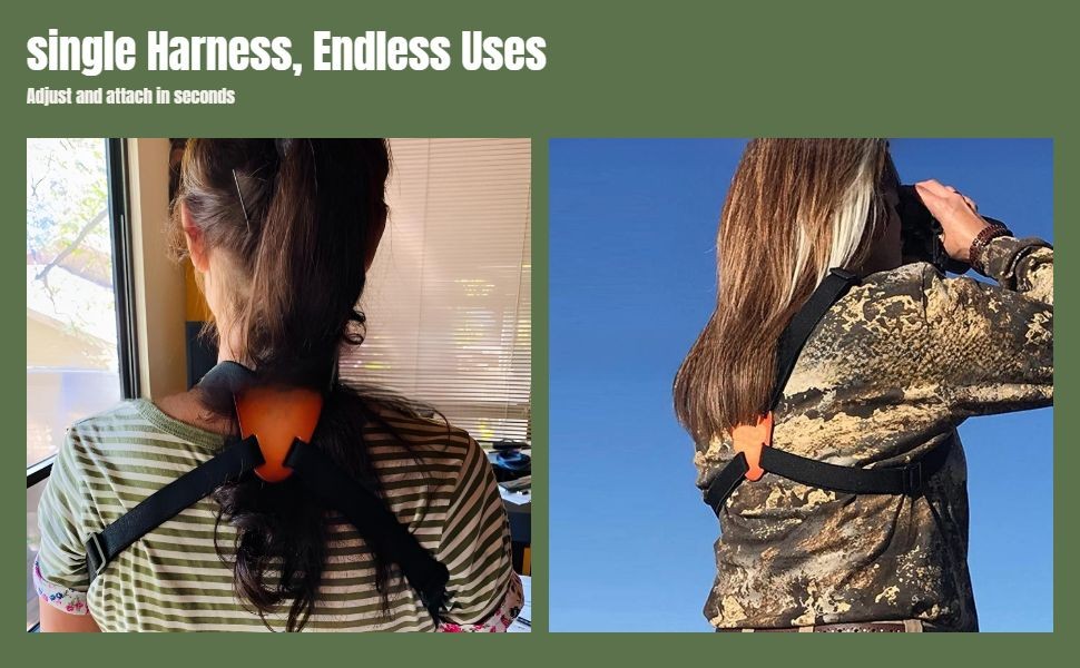 Binoculars Harness Strap Camera Strap Accessories for Two Cameras Slr DSLR