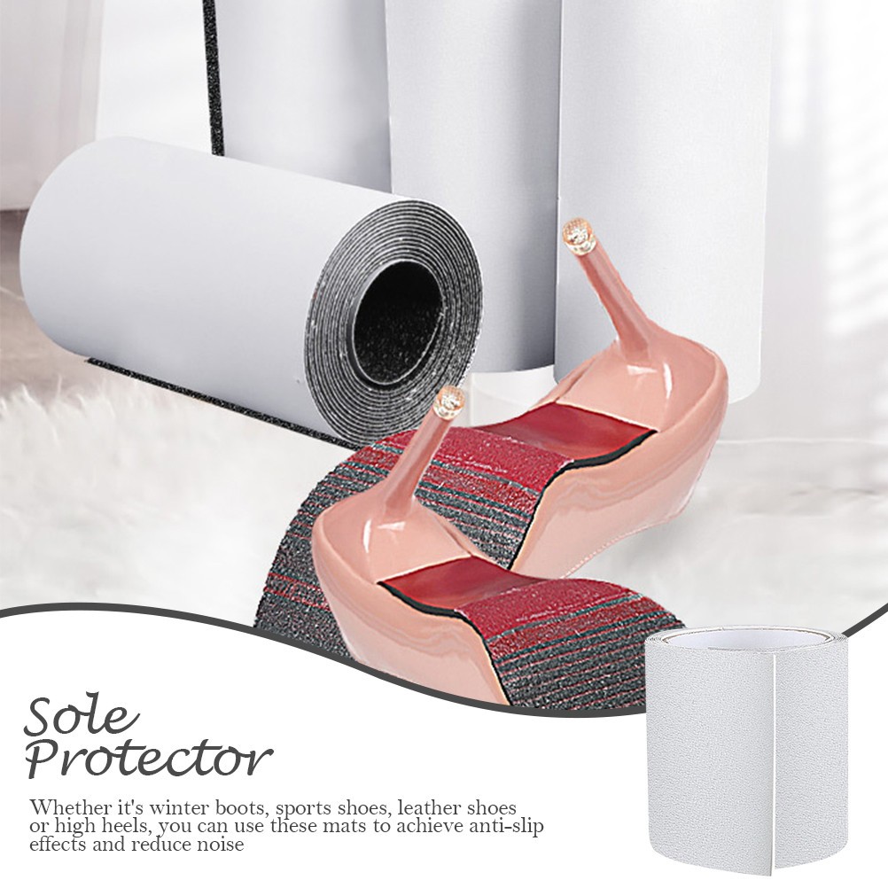 3 Count Sneaker Bottom Protector Self-adhesive Patches for Shoes