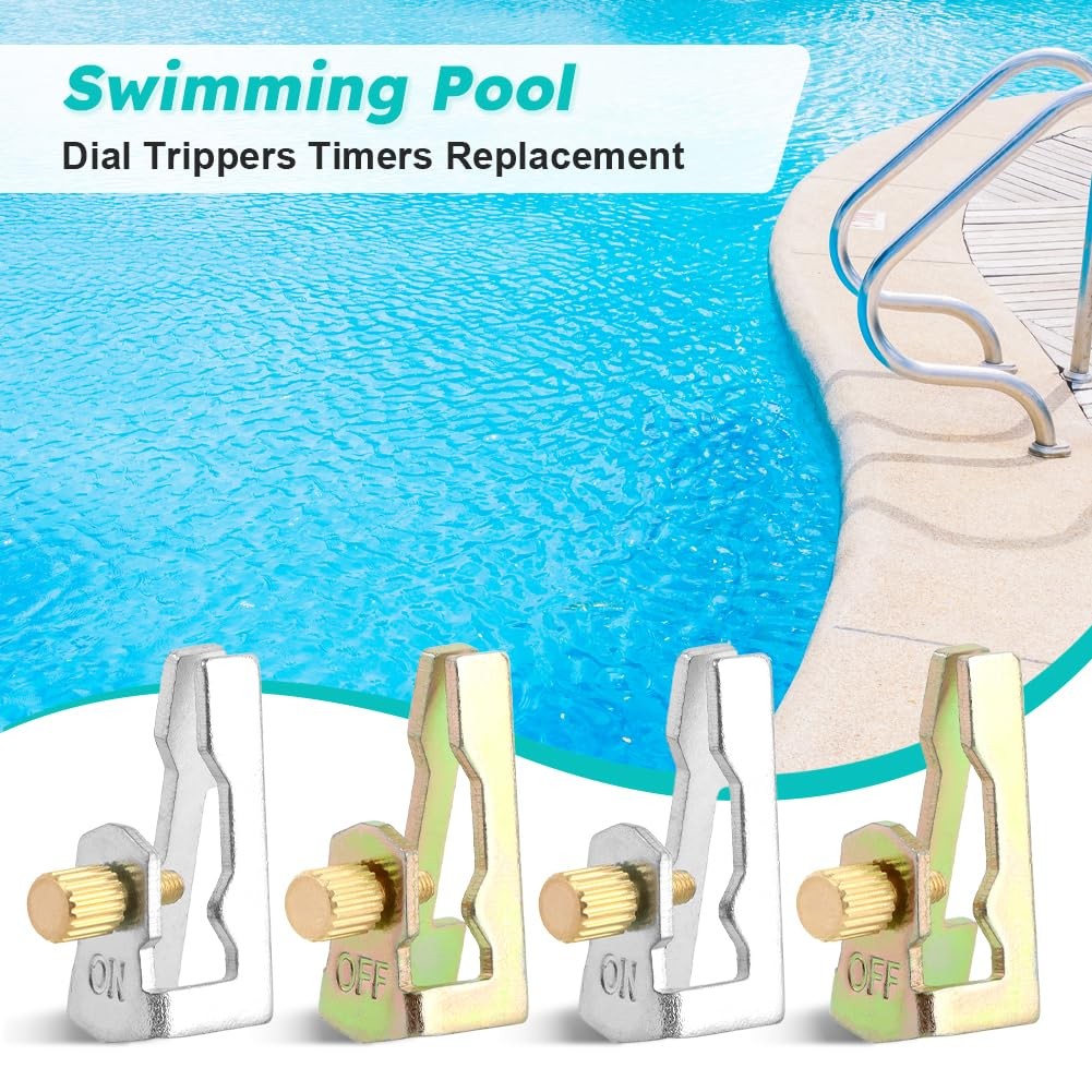 8Pcs Time Switch Replacement Trippers Kit, Compatible with Gold, Silver