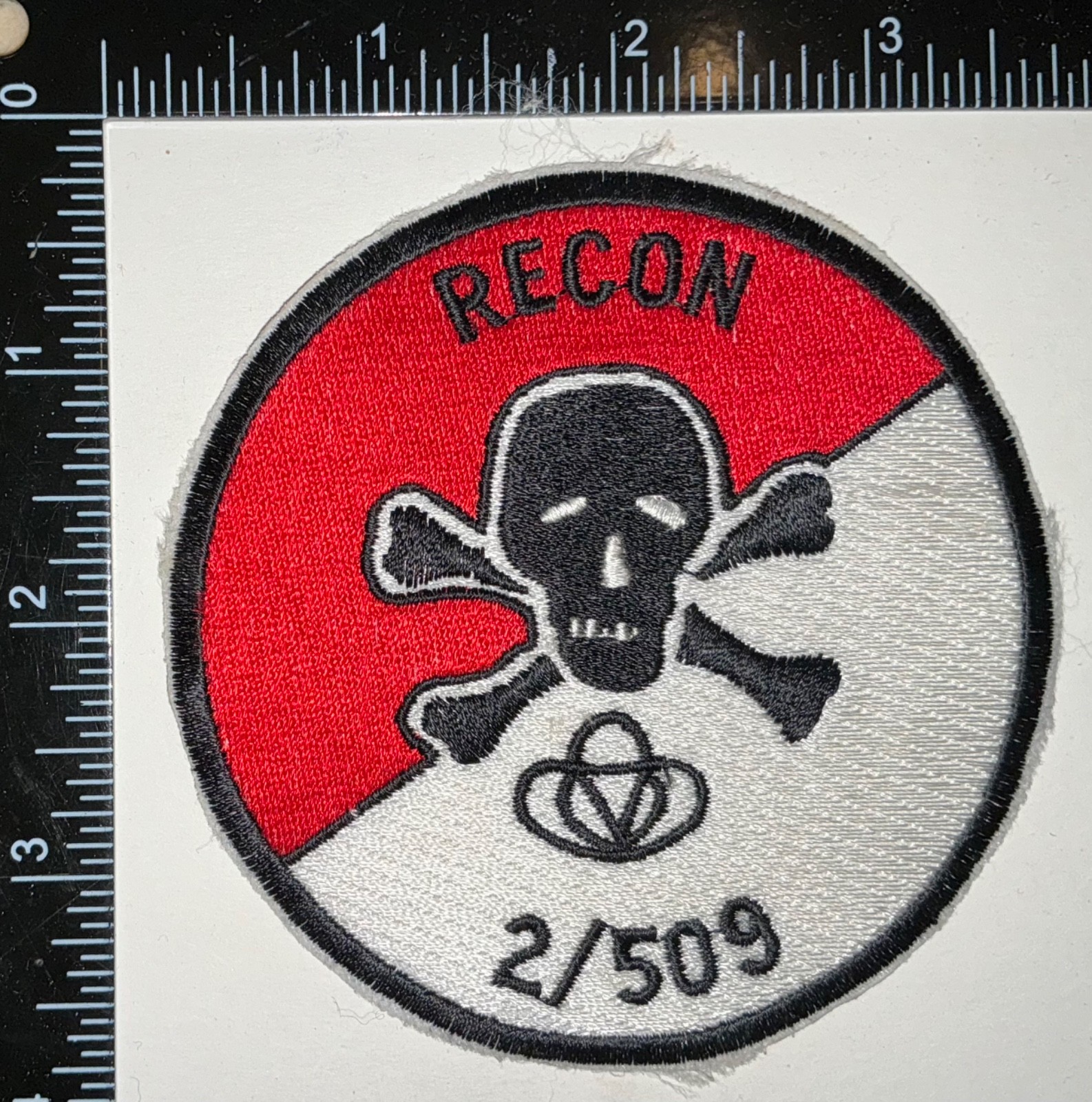 REPRODUCTION Vietnam War Army 2nd Battalion 509th Infantry Regiment Recon Patch