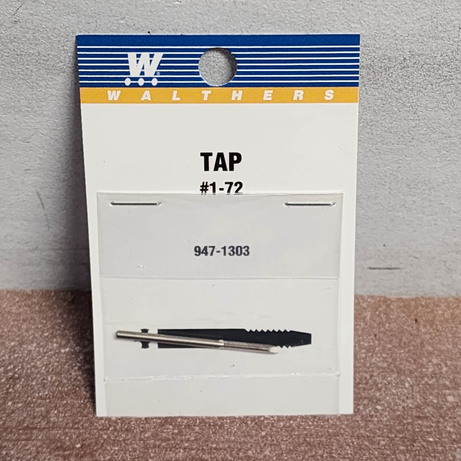 Tap 1-72 Walthers 947-1303 - For cutting accurate screw threads