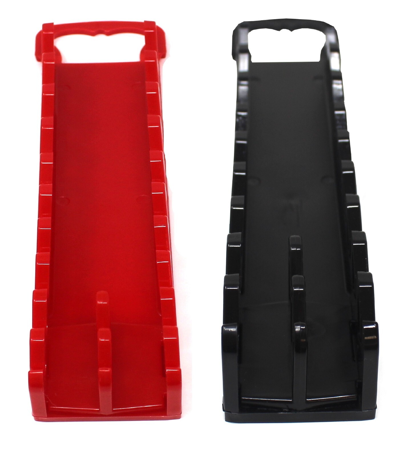 Plastic Portable Screwdriver Gripper 10-Tool Organizer Holder Tray