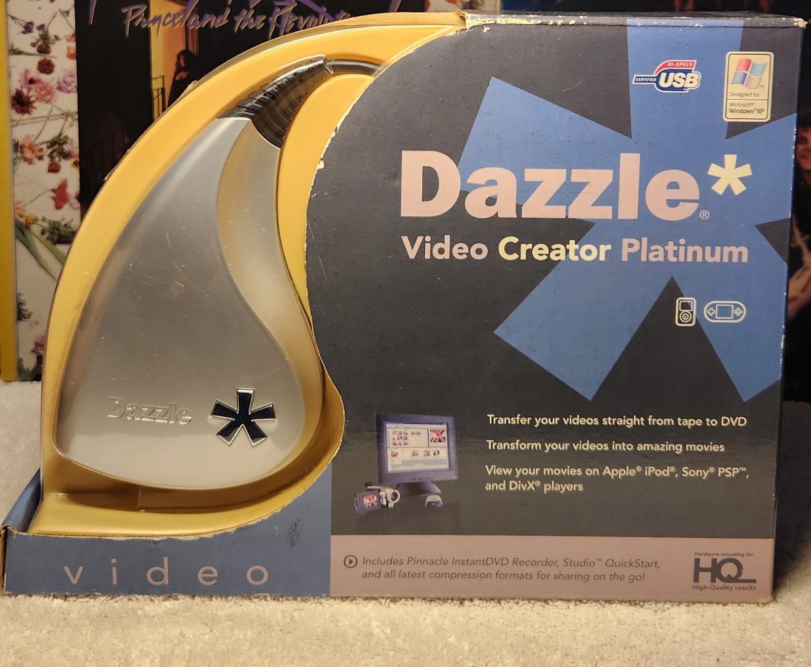 Pinnacle Dazzle Video Creator Platinum Transfer Home Movies Tape VHS to DVD New