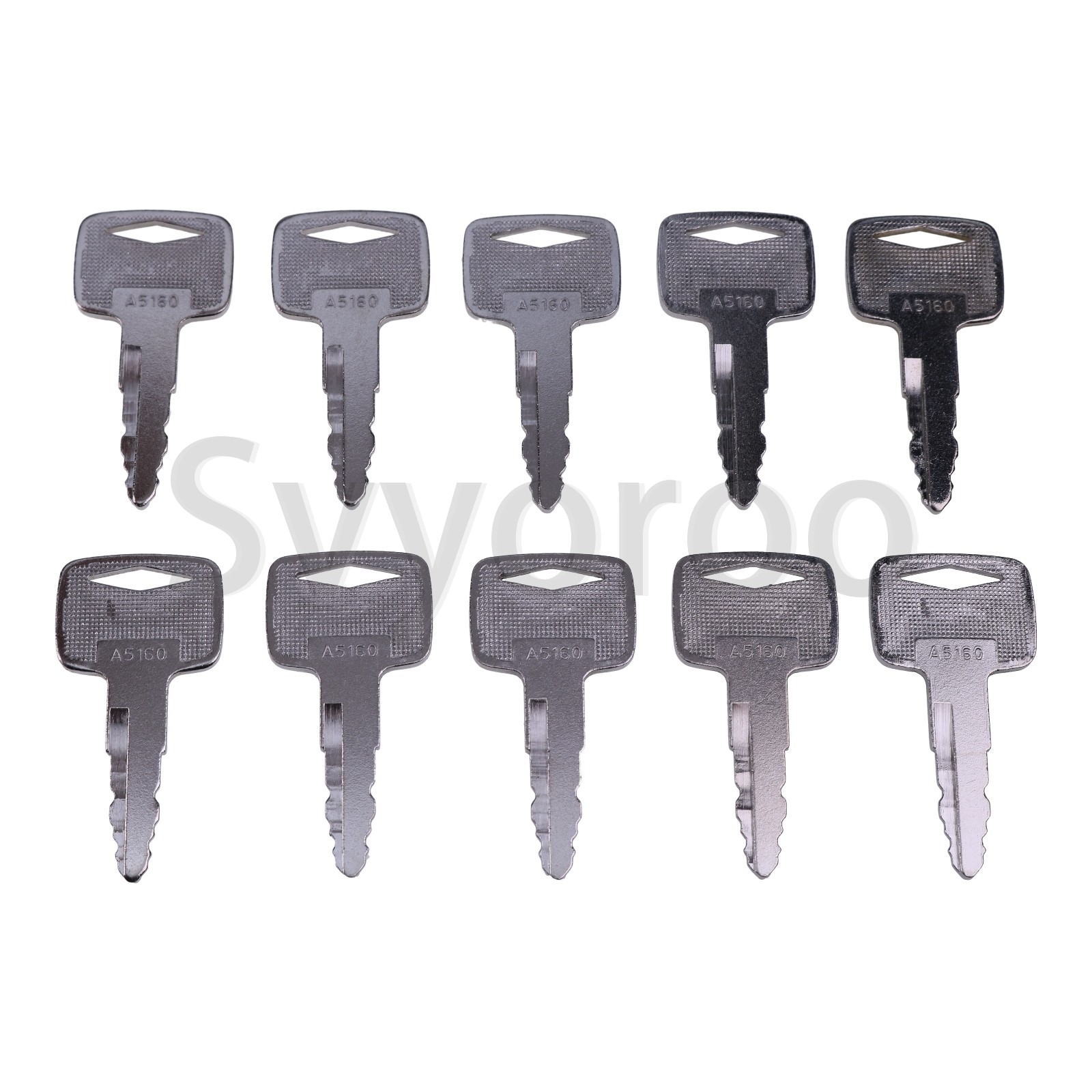 10X Ignition Keys 91A07-01910 A5160 For Mitsubishi Cat Forklift FG Series