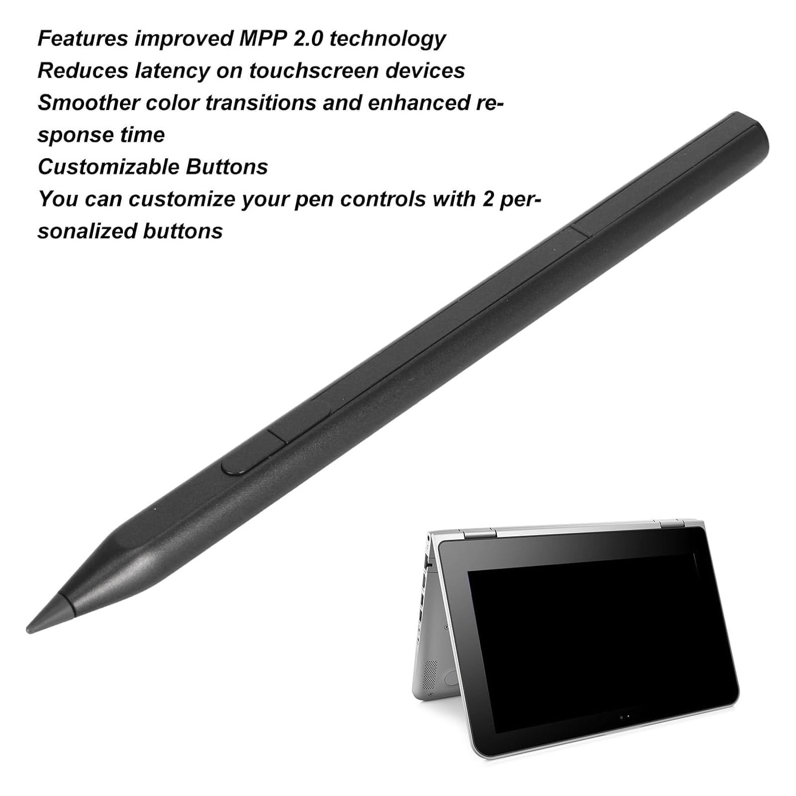 For HP Envy /Pavilion / Spectre x360 MPP Tilt Pen with 4096 Pressure Sensitivity