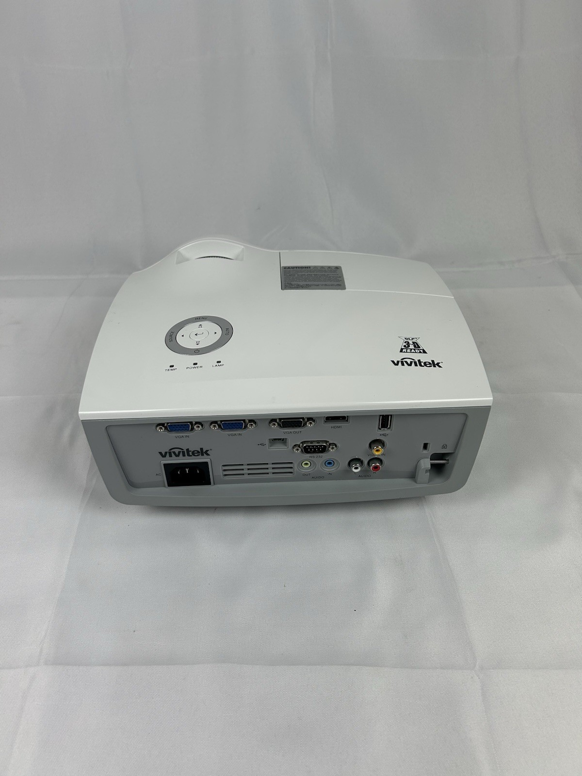 Vivitek D862 HD Projector 3D Ready