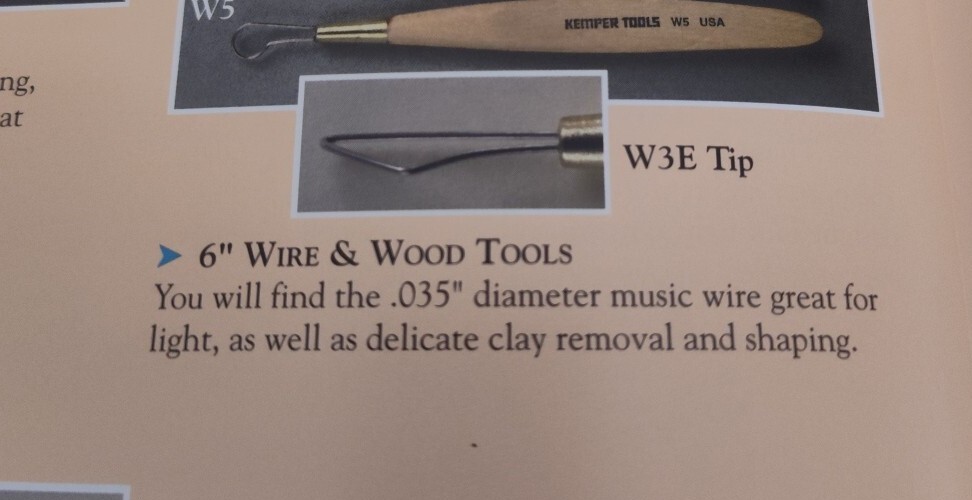 Kemper Tools W1A 6" Wire And Wood Tool