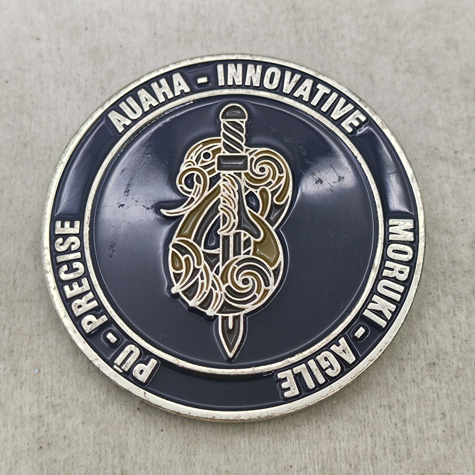 New Zealand Special Operations Command Challenge Coin