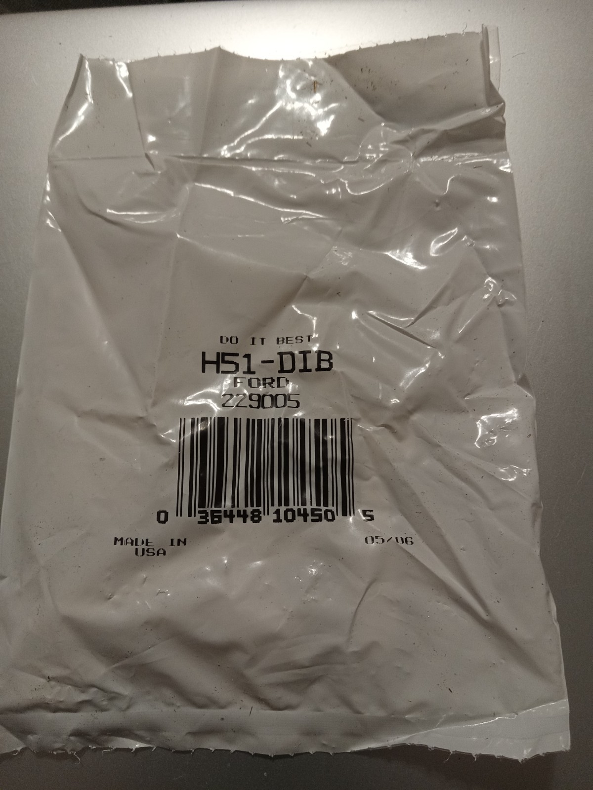 YALE Key Blanks for Ford Cars H51-DIB 10 key blank pk