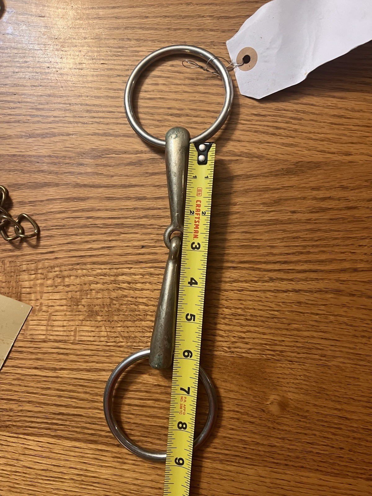 Herm Springer Equestrian English Snaffle Bit