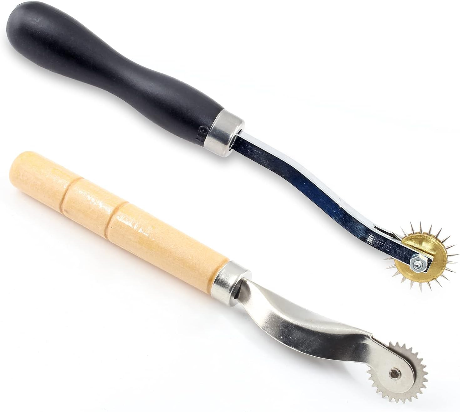 2 Pcs Tracing Wheel Sewing Tools, 4Mm Needle Point Tracing Wheel & 2Mm Serrated