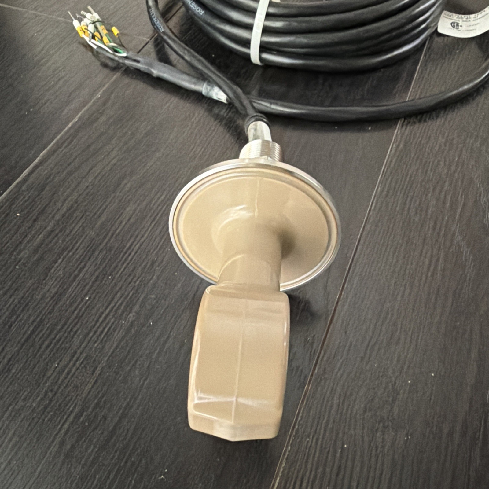 Rosemount 225-07-54 Analytical Toroidal Conductivity Sensor Flanged Base & Cable