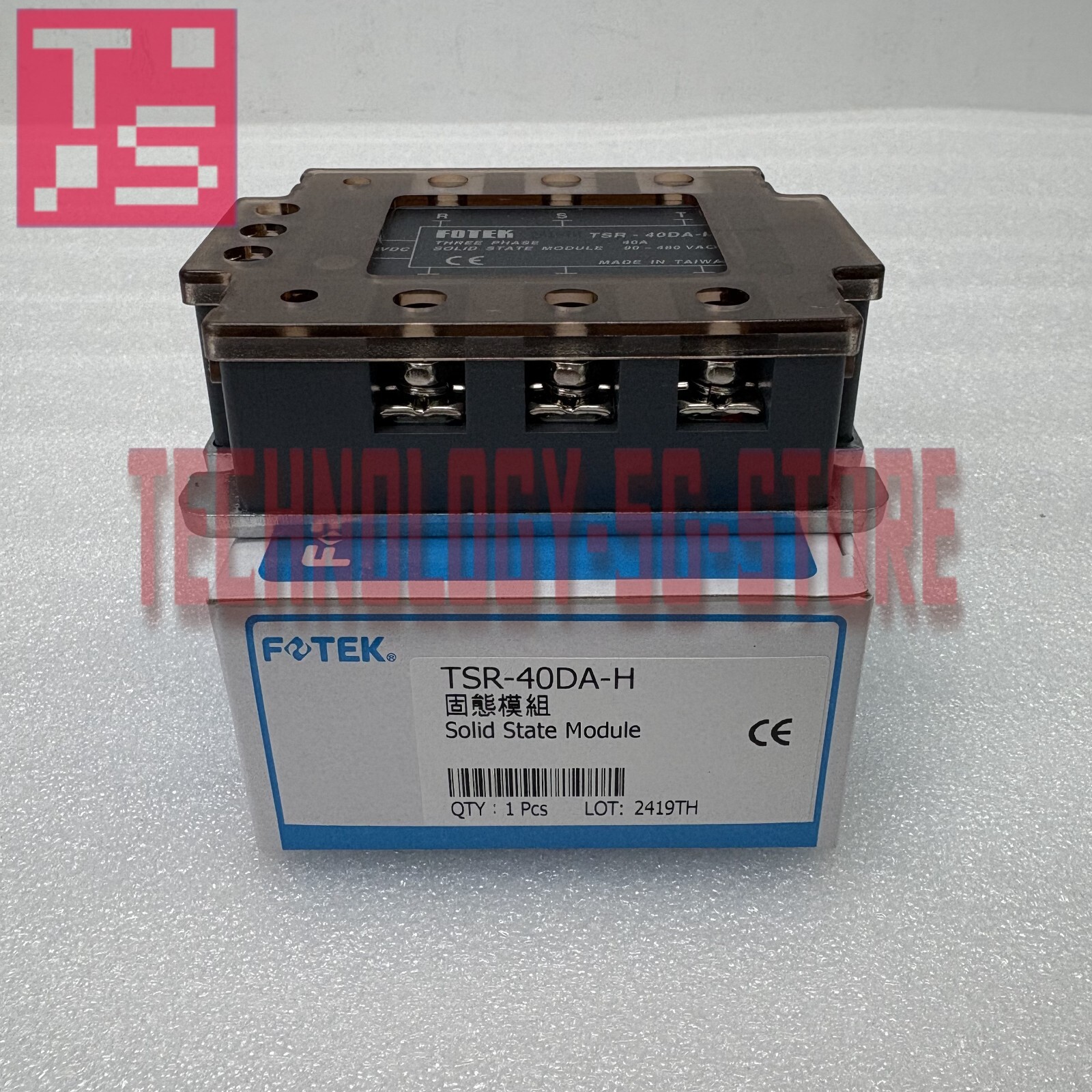 New FOTEK TSR-40DA-H Solid state relay