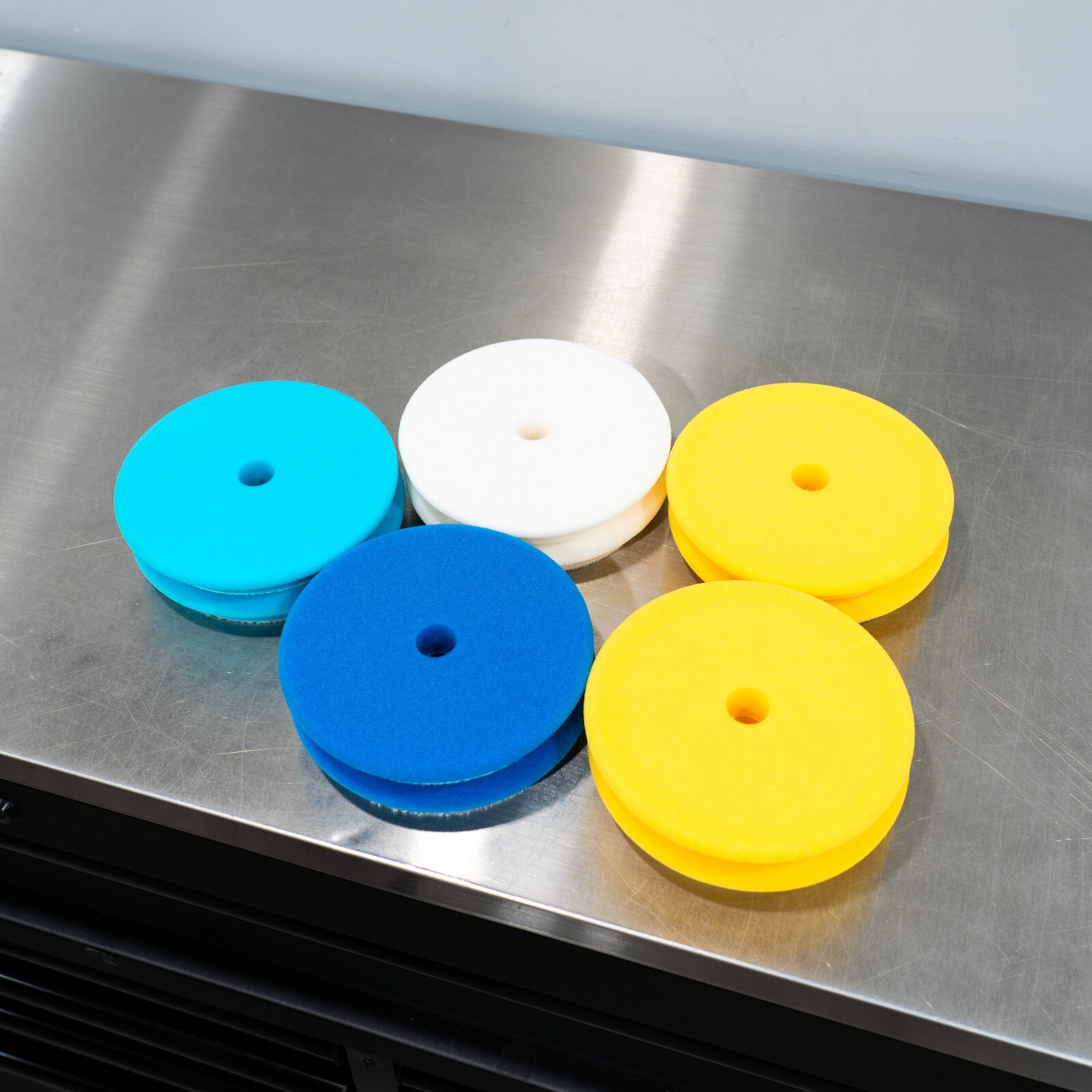 Rupes 5" Foam Pad Kit | 10 DA Foam Pads for 5" Backing Plate
