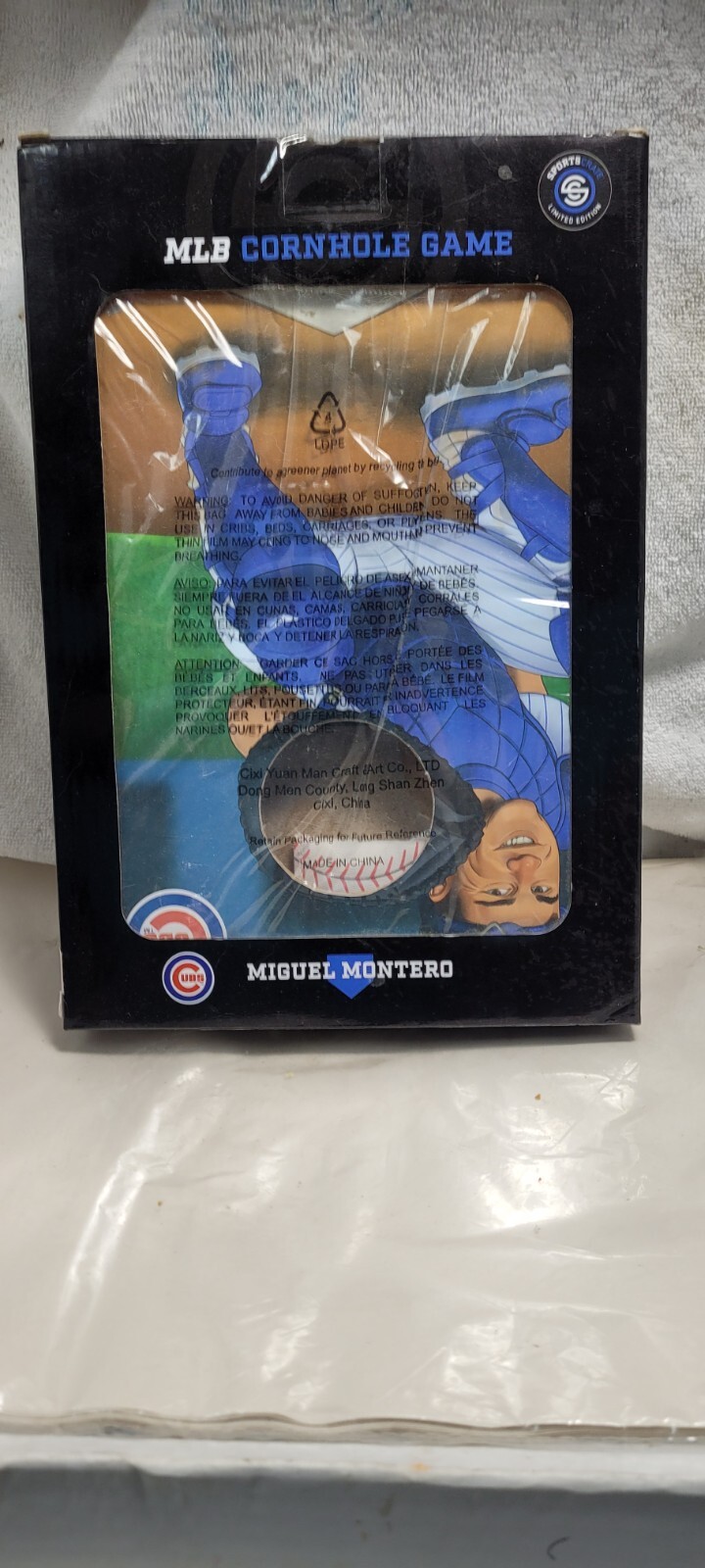 New! Chicago Cubs Miguel Montero Cornhole Game