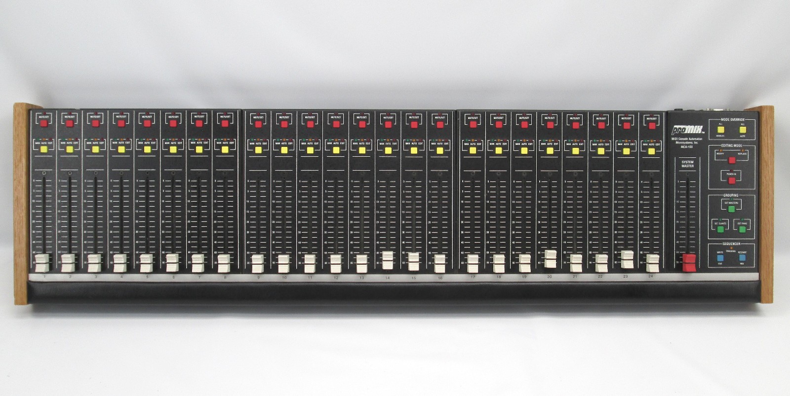 ProMix MCA-100 MIDI Console Automation Control Panel + Processor VCA Module+ PSU
