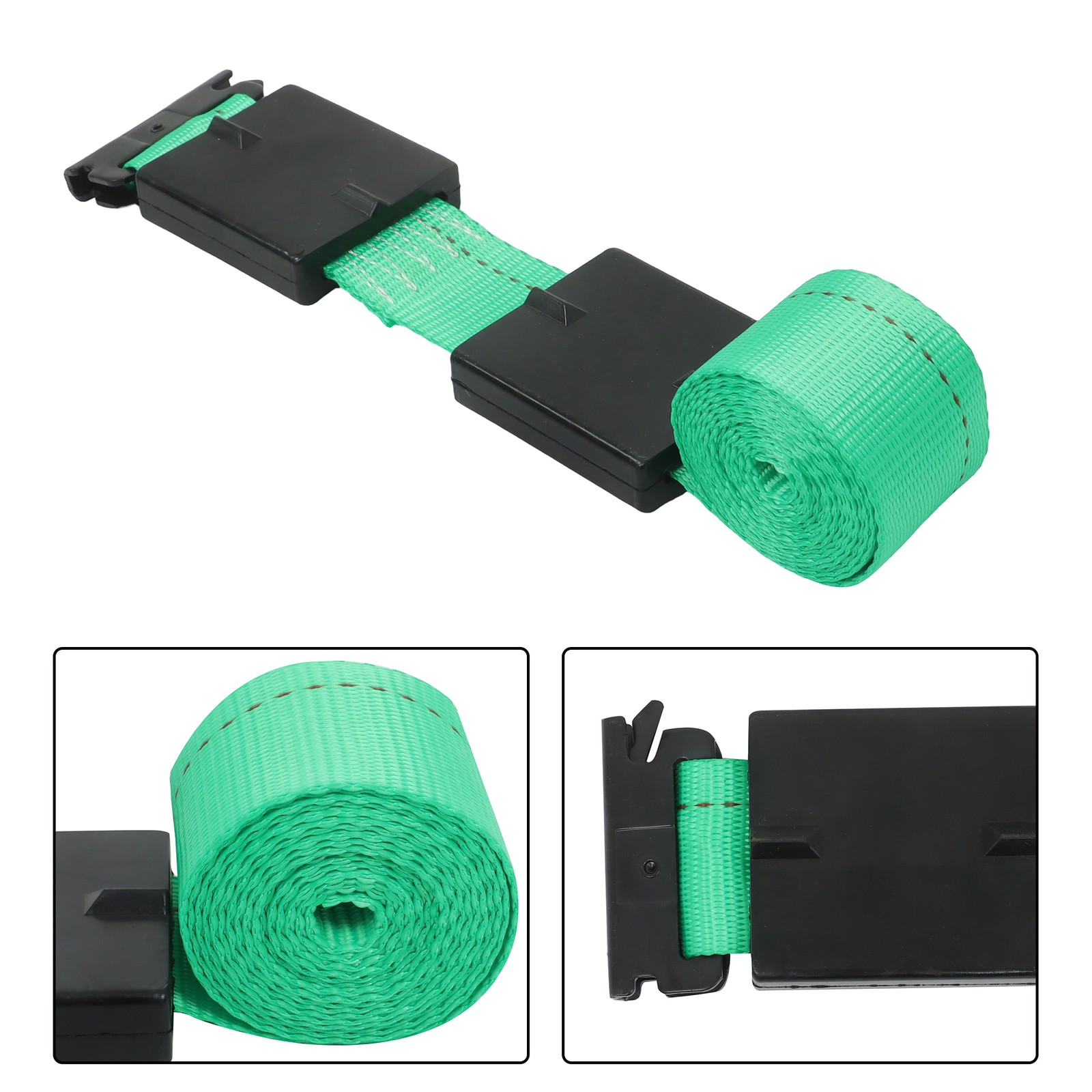 LABLT E Track System Durable Tie Down Ratchet Straps Towing For Trailer ATV UTV