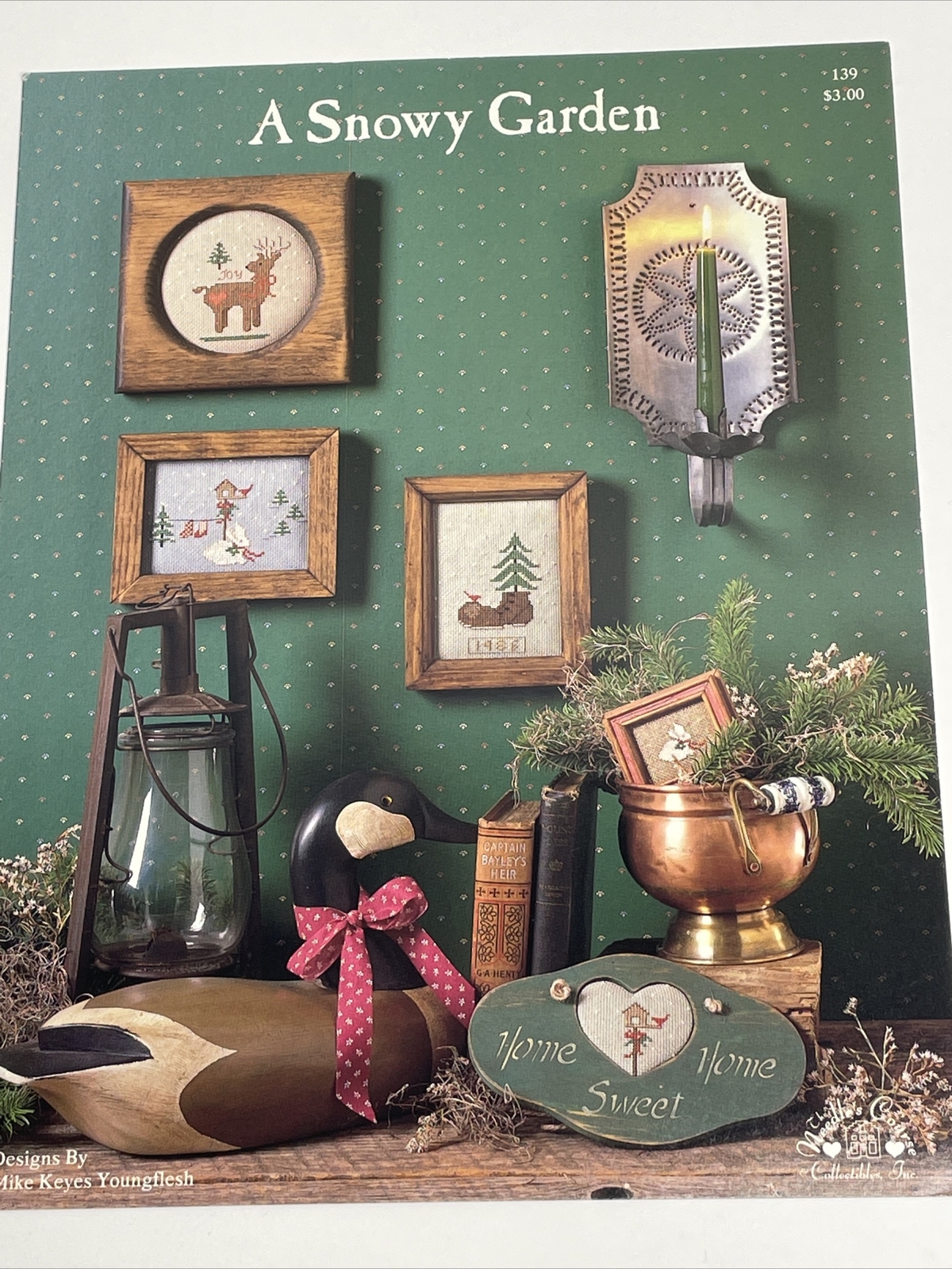 Needle's Course A Snowy Garden Cross Stitch Pattern