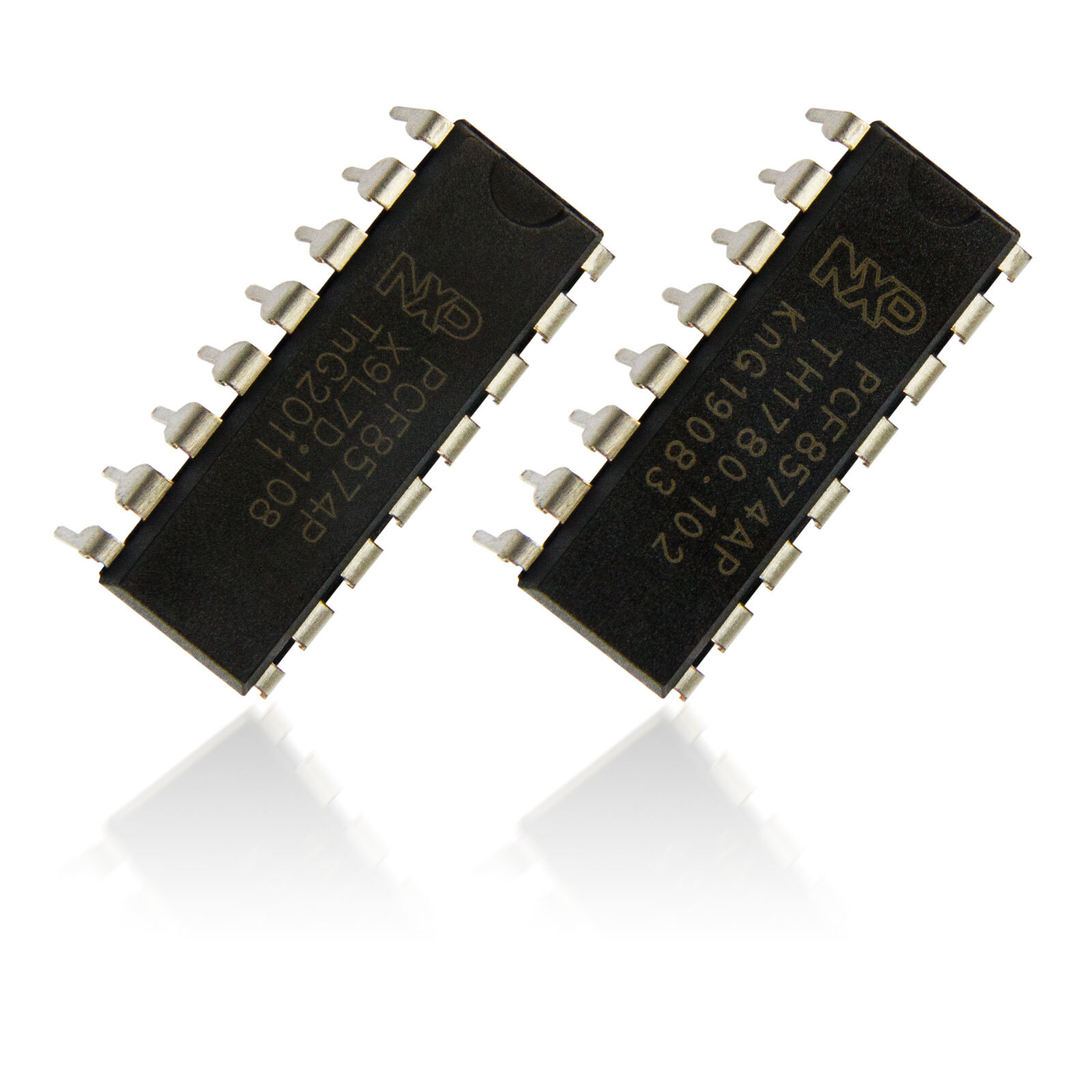 Lot of 2 PCF8574 A/P/AP I2C I/O Bus Expander DIP16 IC Arduino ESP8266
