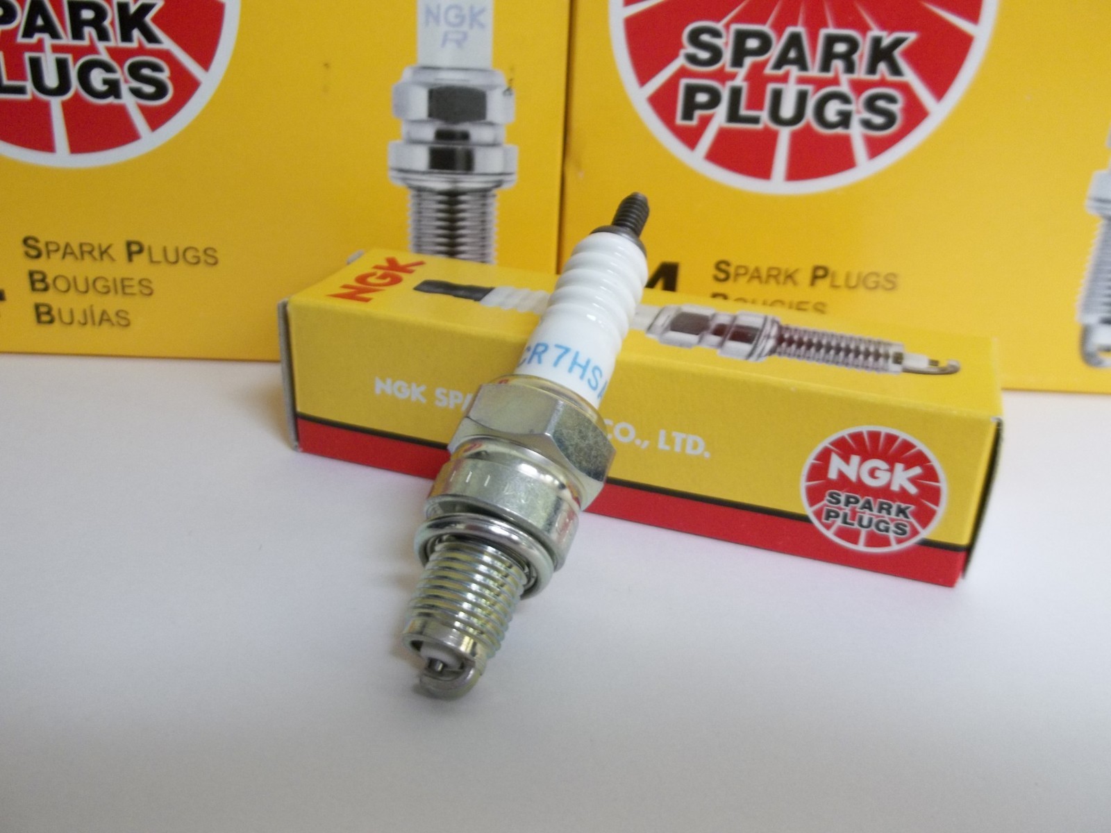 NGK Spark Plug CR7HSA Yamaha Raptor 50 80 Grizzly Champ Badger ATV 1985 - 2008
