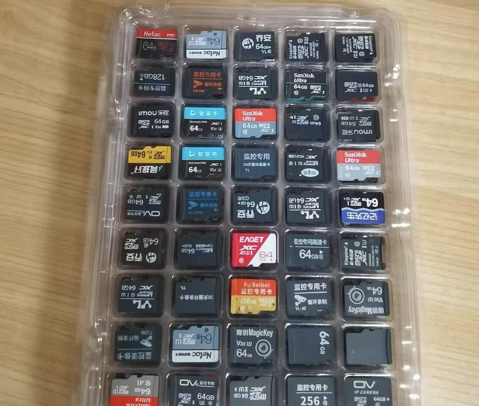 5pcs 256GB TF SD Cards Flash Memory Random Brand Mixed Brand