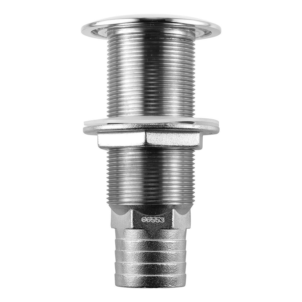 Attwood Stainless Steel Scupper Valve Barbed - 1-1/2" Hose Size 66553-3 UPC 0...