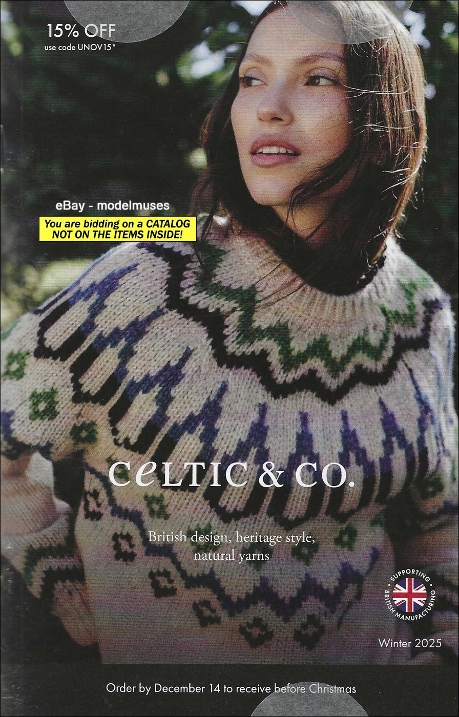 CELTIC & CO. Fashion CATALOG Winter 2025 - WOMEN MEN - 76 Pages