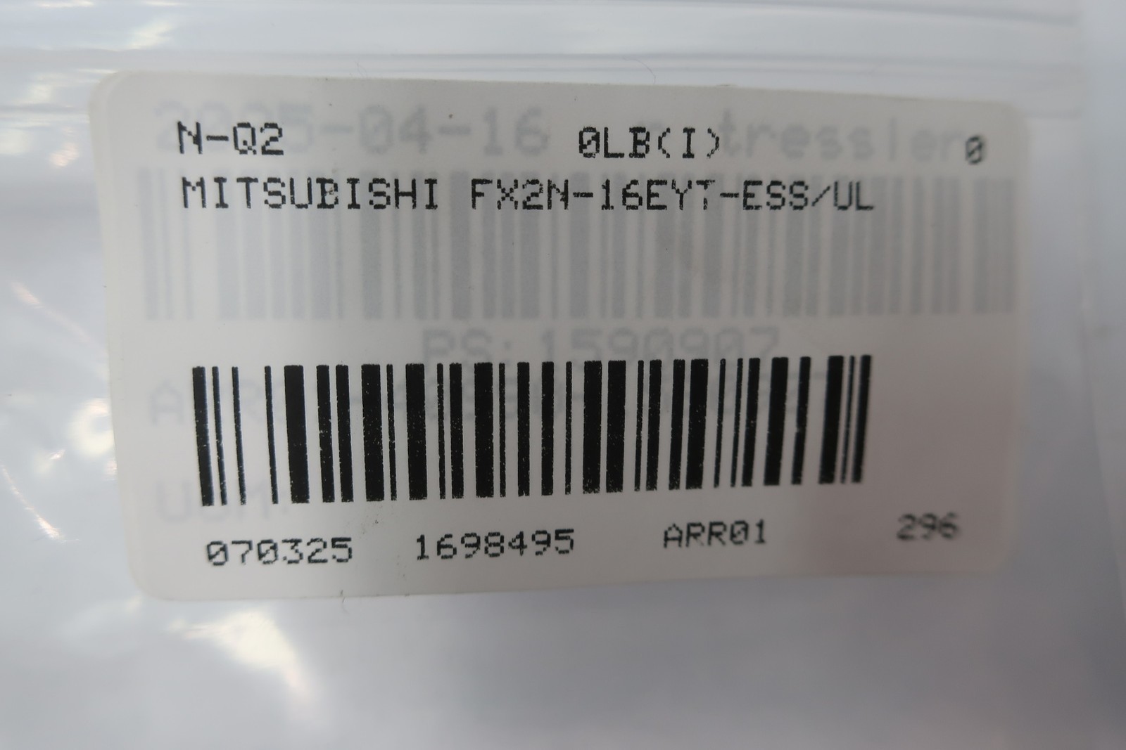 Mitsubishi FX2N-16EYT-ESS/UL Output Module