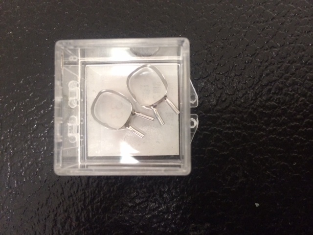 dental Space Maintainer U35 Preformed Molar Bands With Tubes (Box of 2)