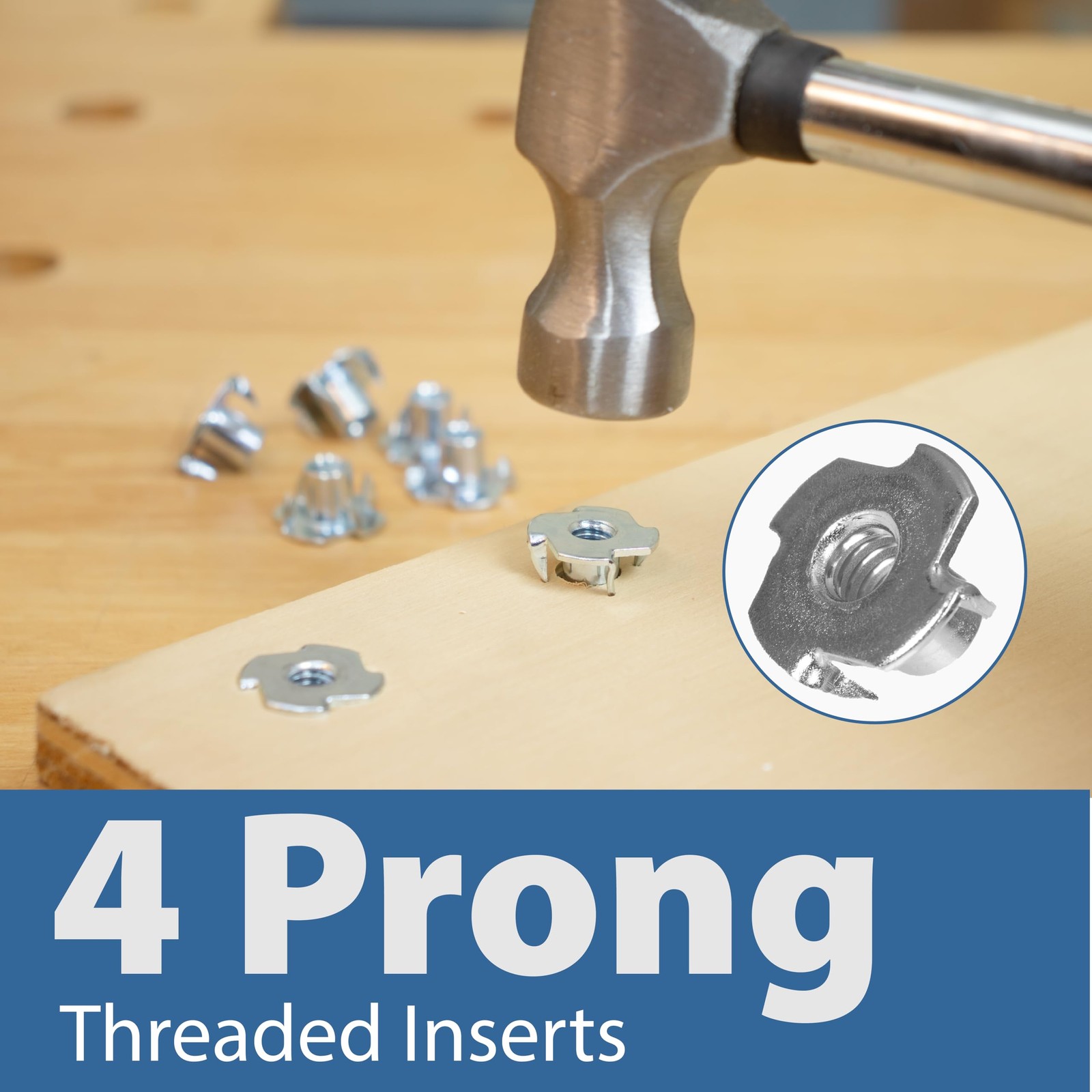 46 Piece T Track Bolts and Knobs Kit, 5/16”-18 T Bolts & Threaded Knobs, T Tr...