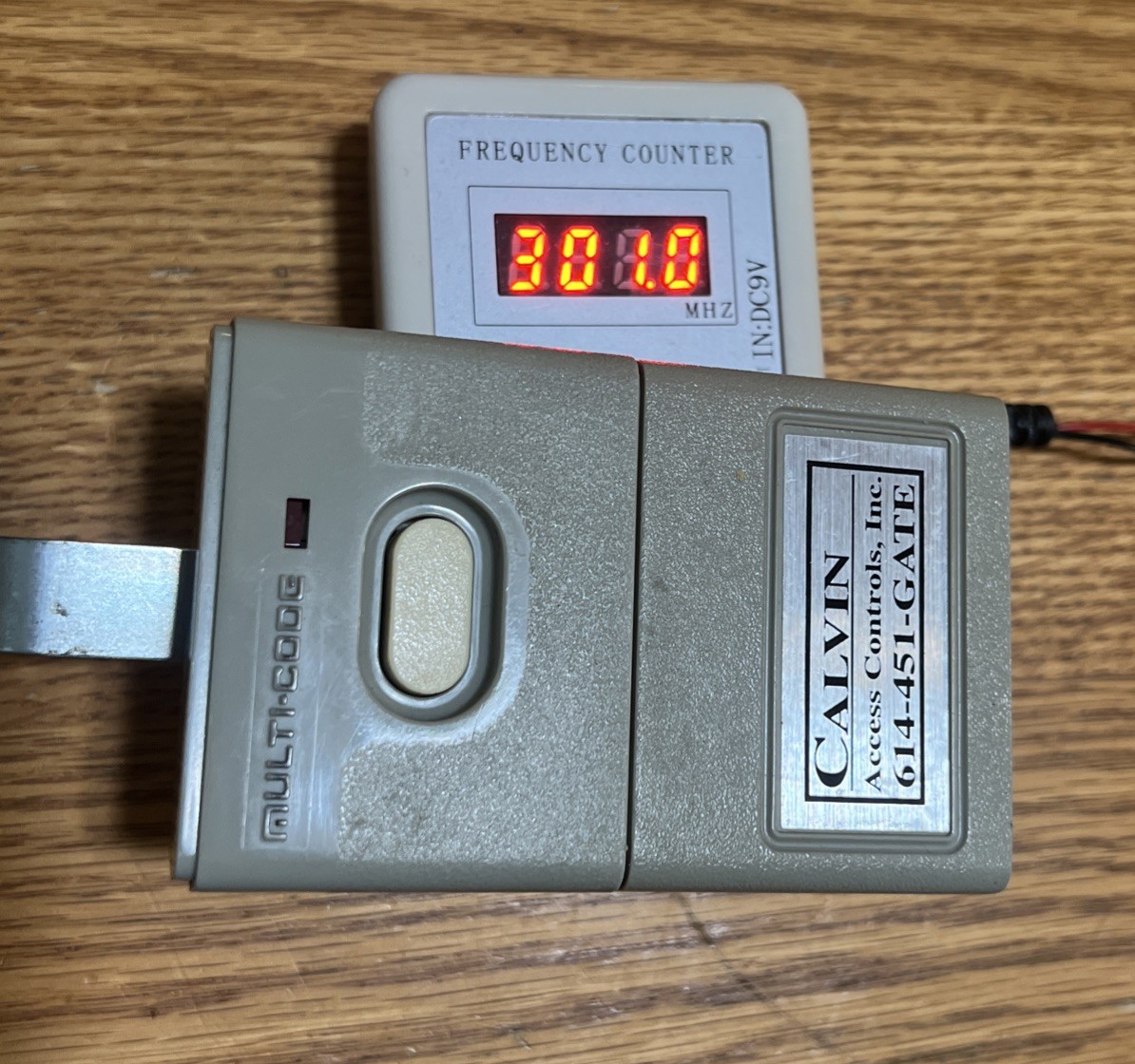 3089 Multi-Code 308902 OEM Linear 300mhz 1 Button Remote