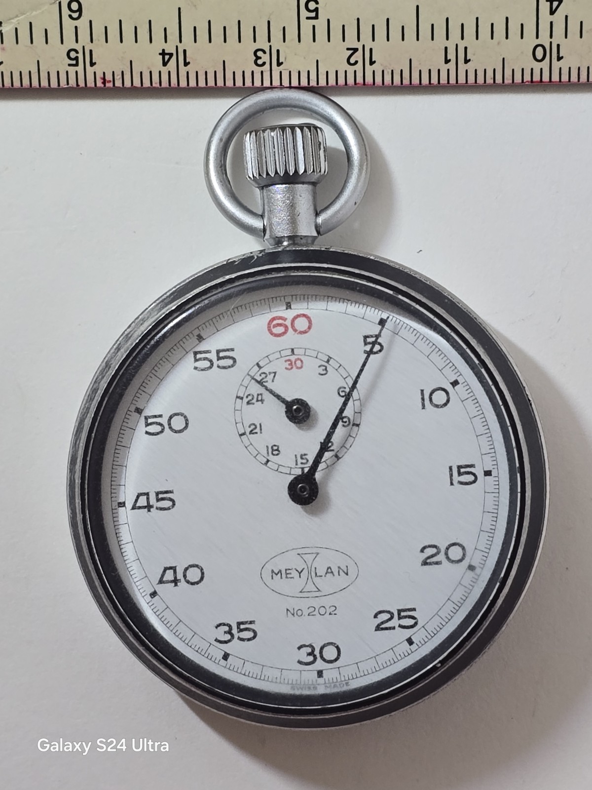 Meylan Stopwatch No.202 Works great