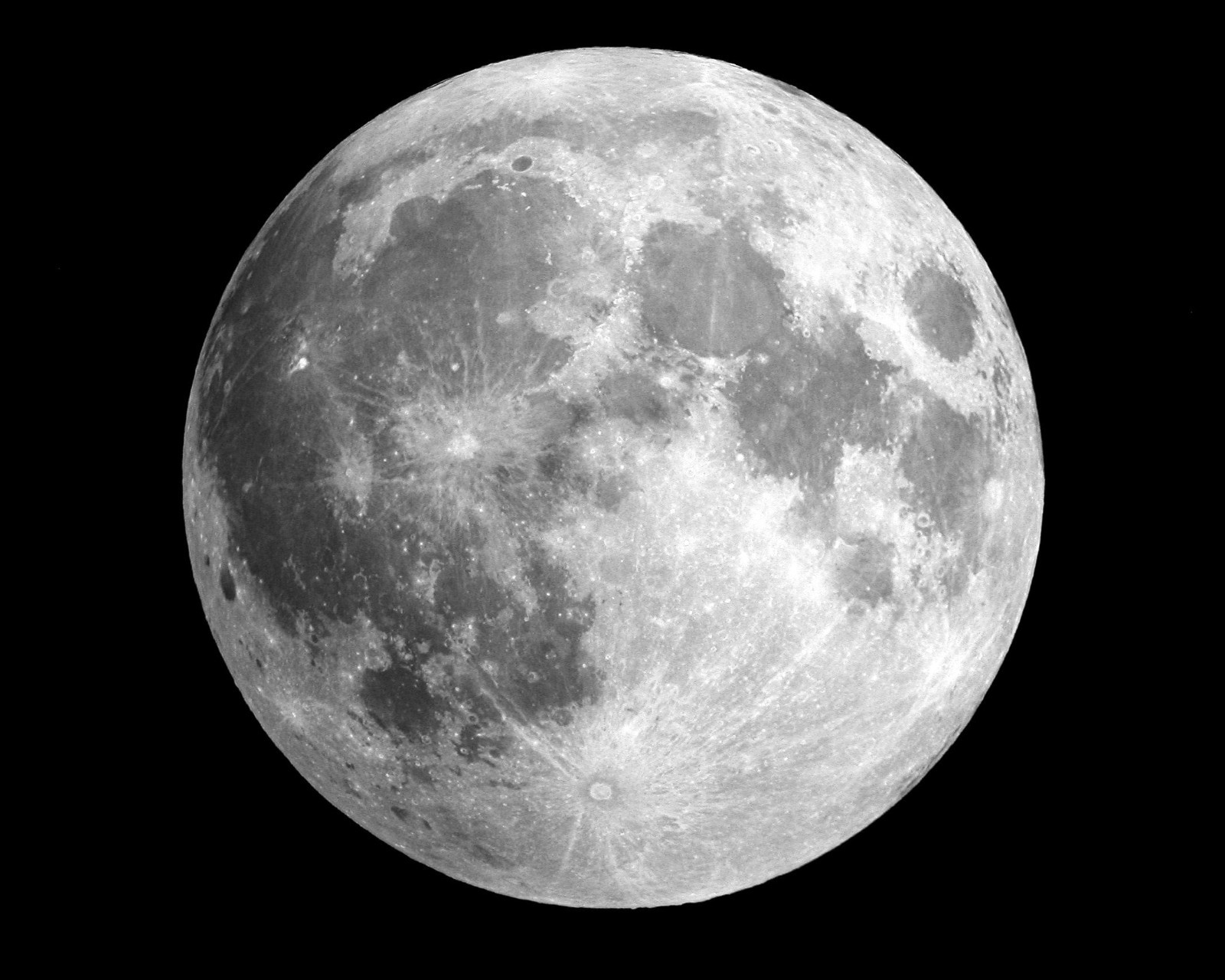 Full Moon Outer Space Astronomy 8 x 10 Photo Photograph Picture
