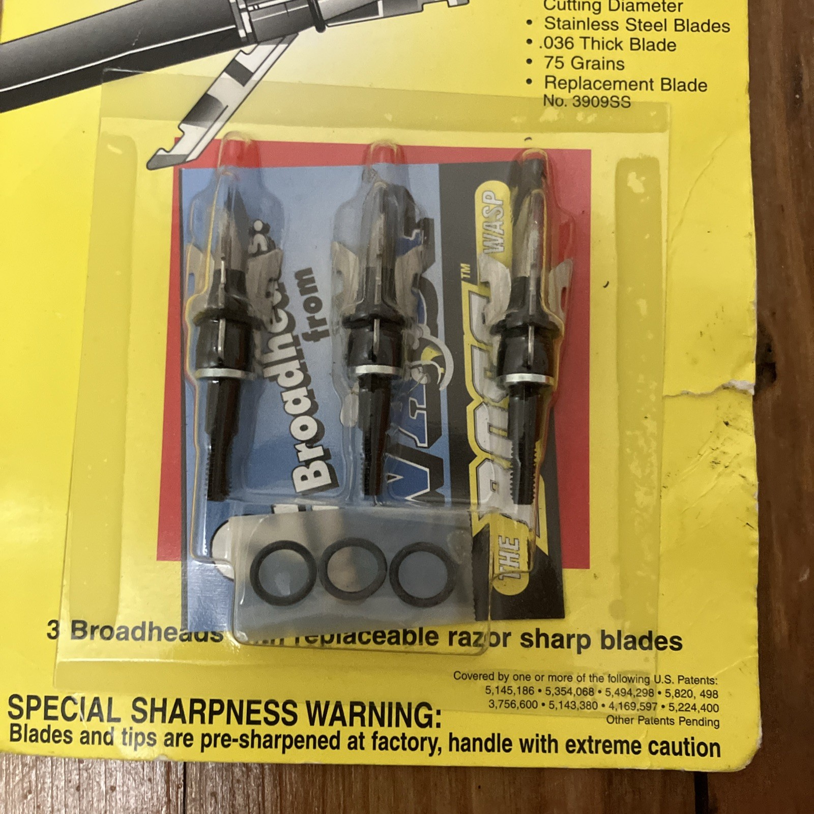 Wasp Jak-Hammer SST 75 Grain Broadhead