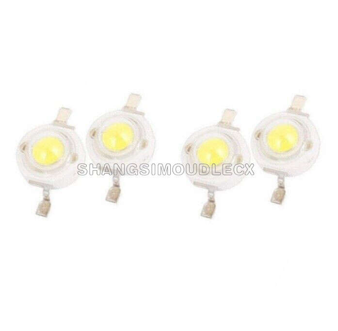 20PCS 1W Pure White SMD LED Beads NEW
