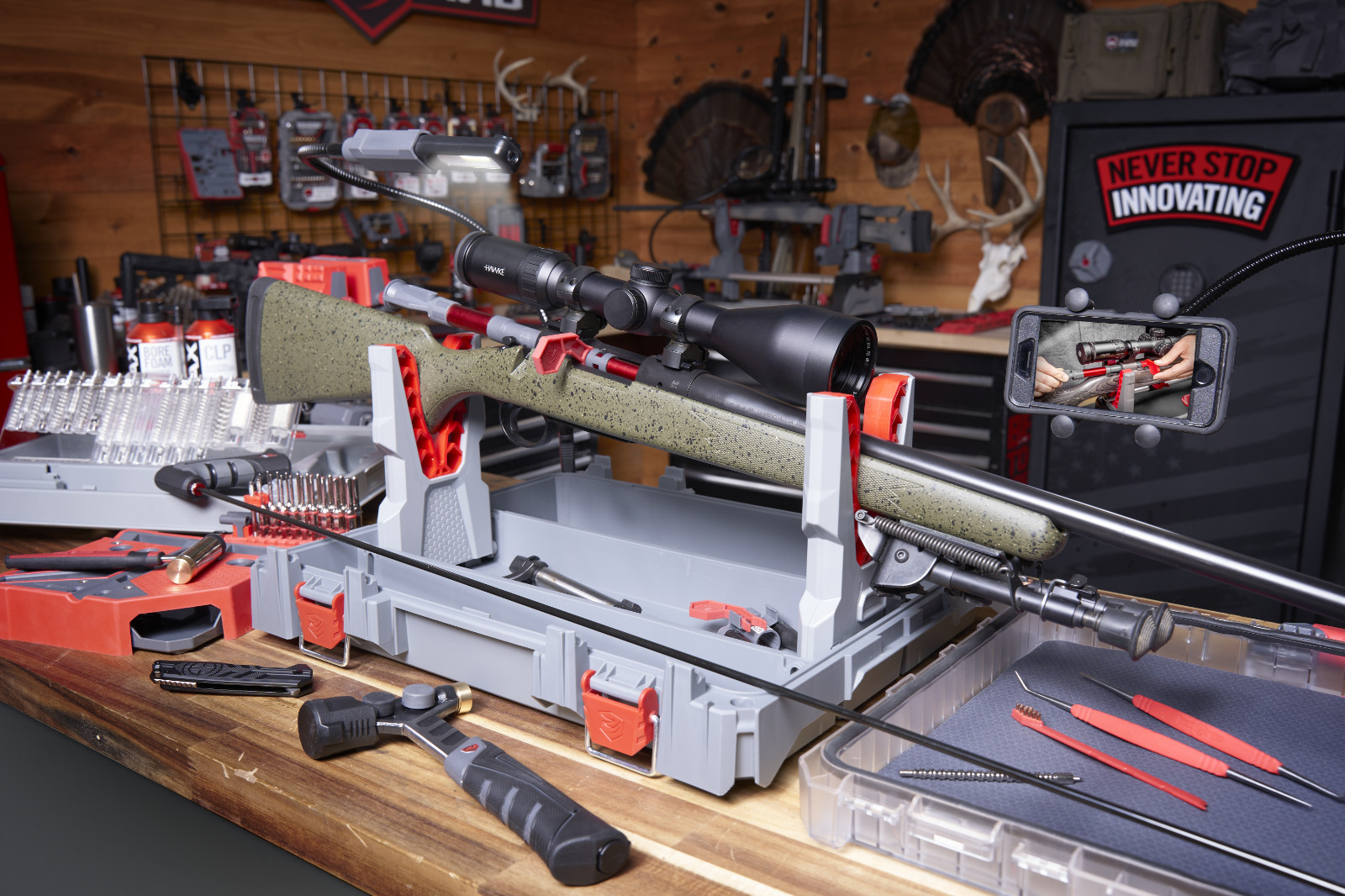 Real Avid Bore-Max Master Cleaning Kit & Mobile Workstation - Universal Gun Kit