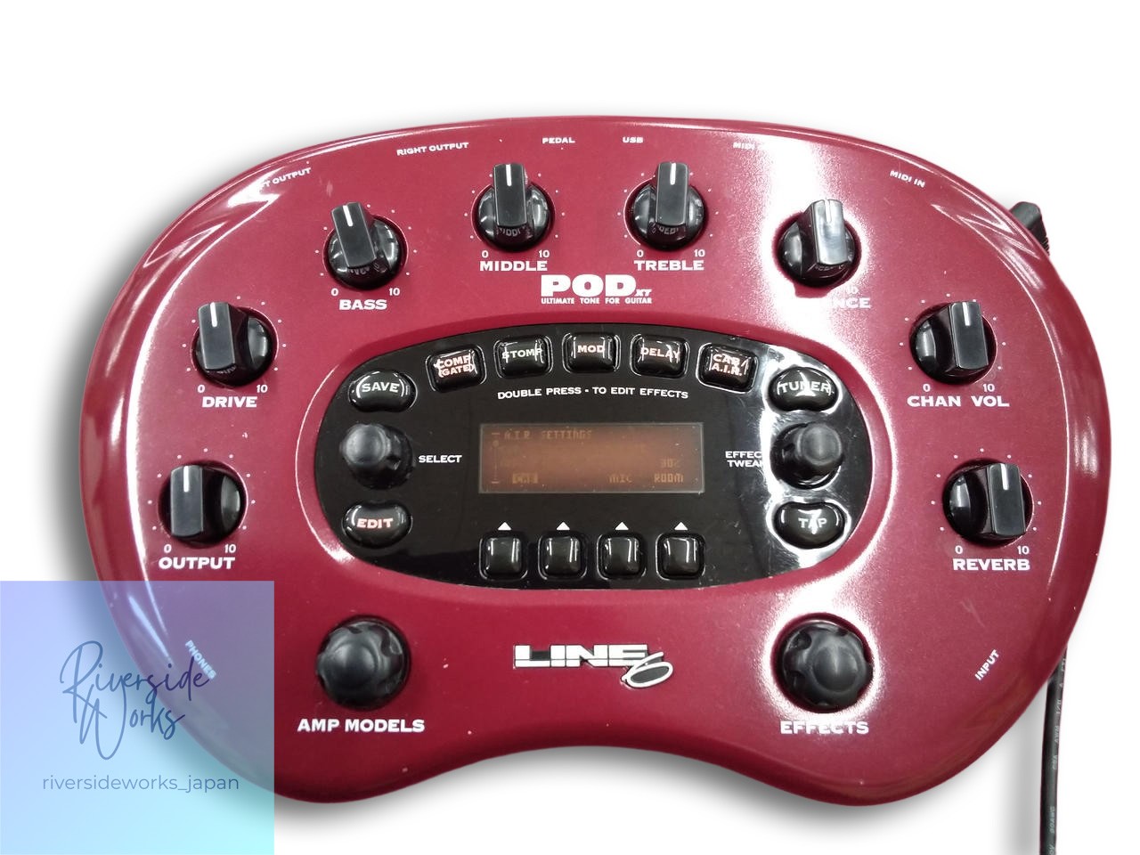 Line6 POD XT Guitar Effects Processor - Junk Condition JP