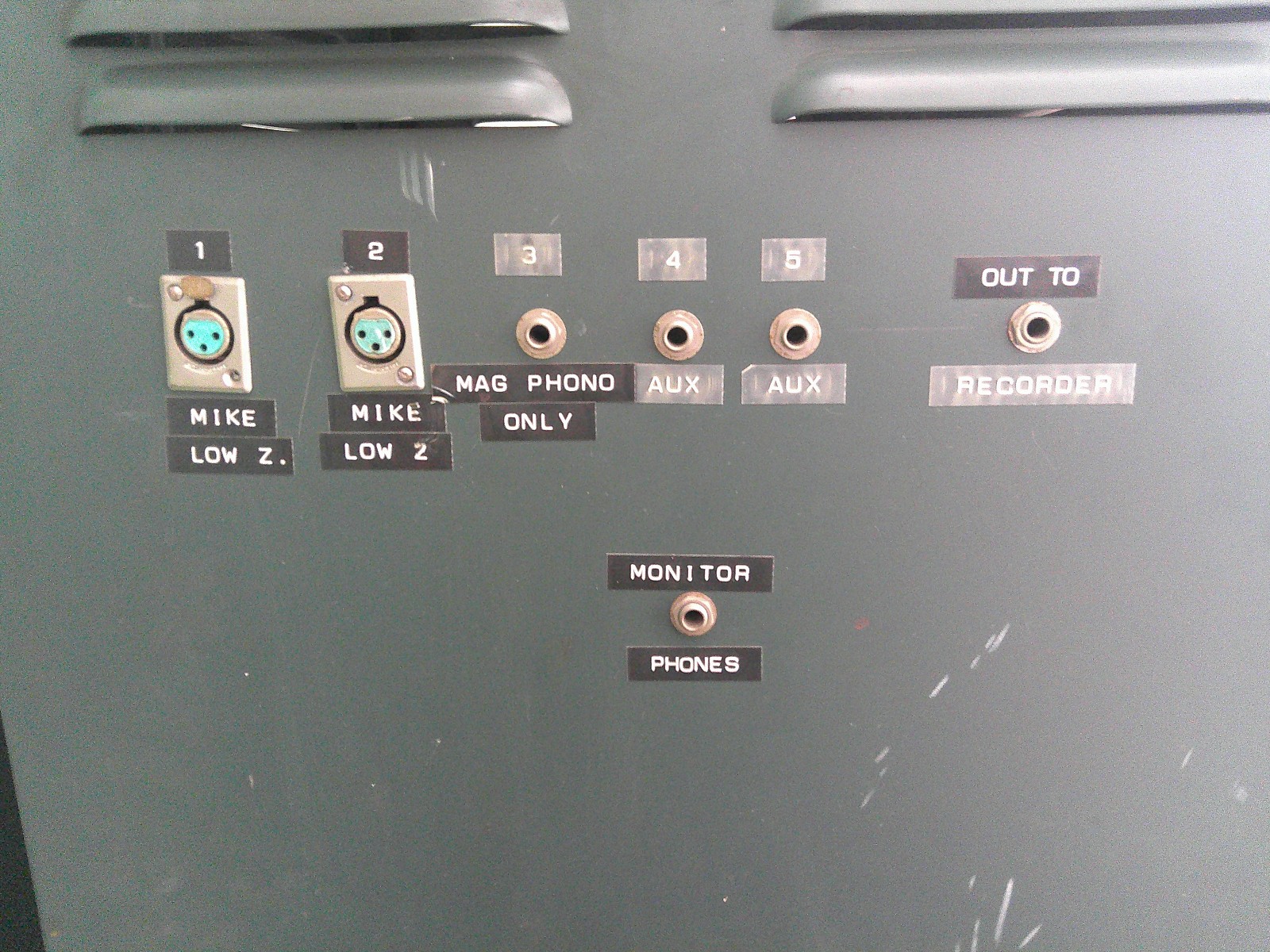 Altec Mixer and Amplifier Cabinet For Parts