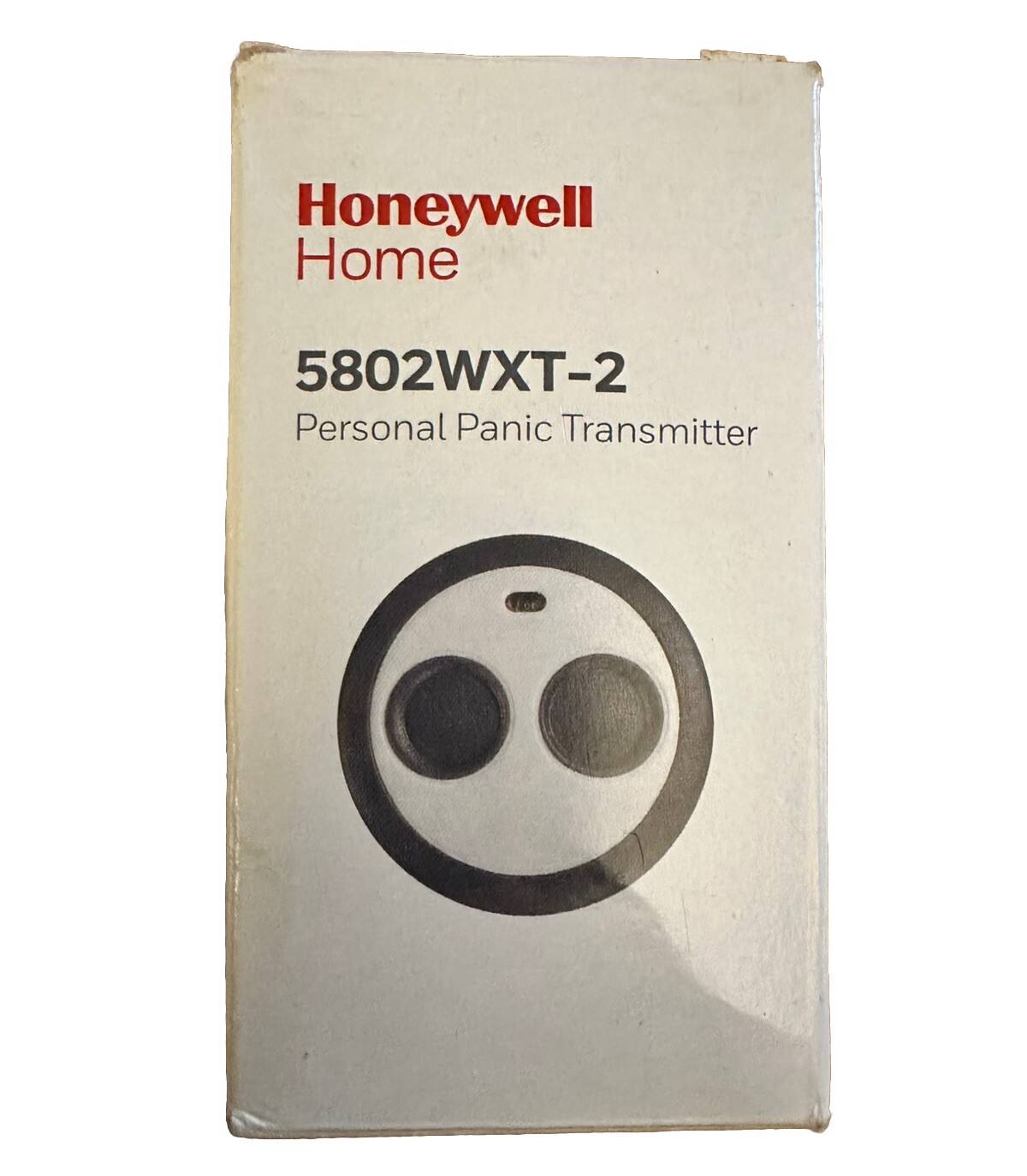 Honeywell 5802WXT-2 Two Button Wireless Panic New Open Box