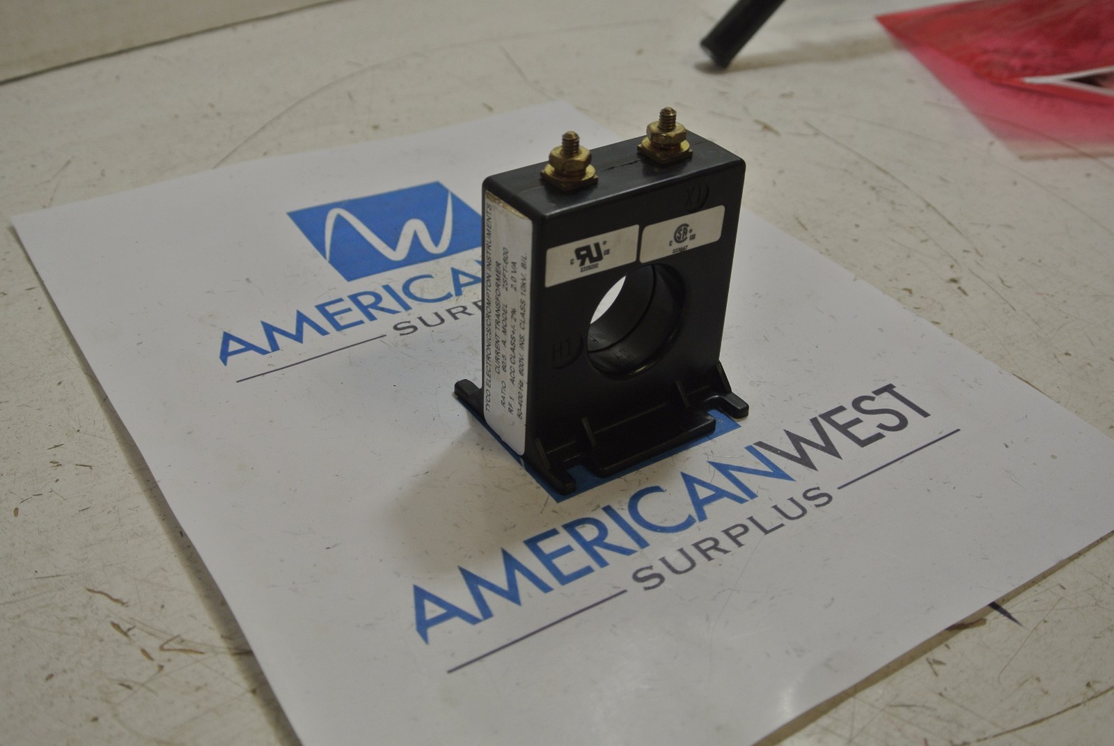 Tyco Electronics Crompton Instruments Current Transformer 60:5A MODEL 2SFT-600