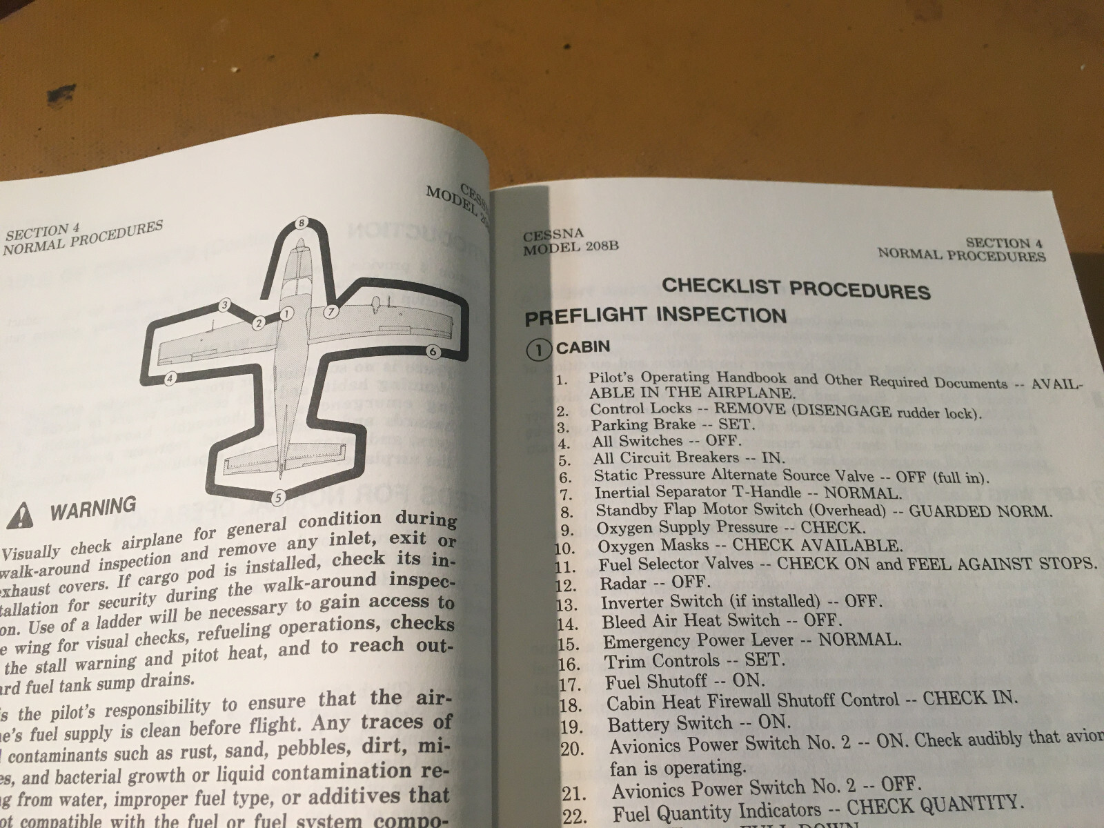 Cessna 208B Caravan I Pilot's Information Manual