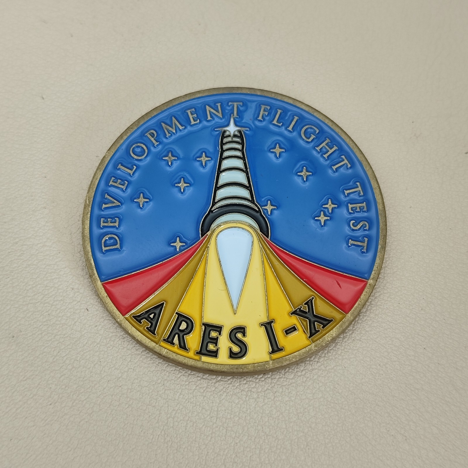 Development Flight Test Ares I-X Official Nasa Commemorative Challenge Coin