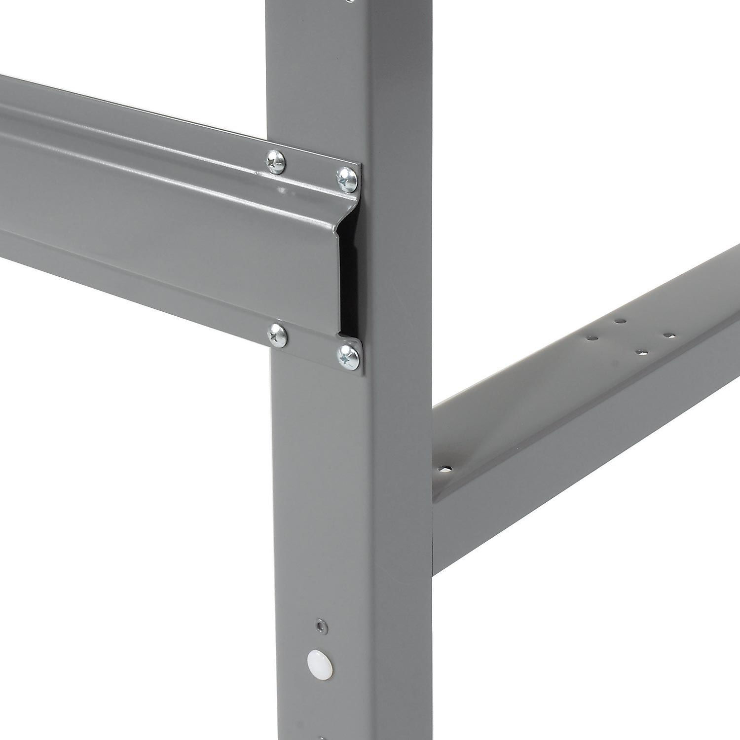 Global Industrial Workbench Stringer-Gray 72"W x 6"H