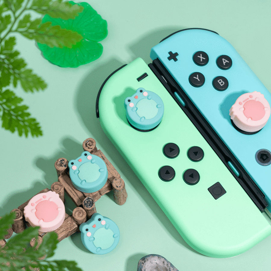 GeekShare Thumb Grips Analog Stick Caps for Nintendo Switch & Switch OLED &Lite